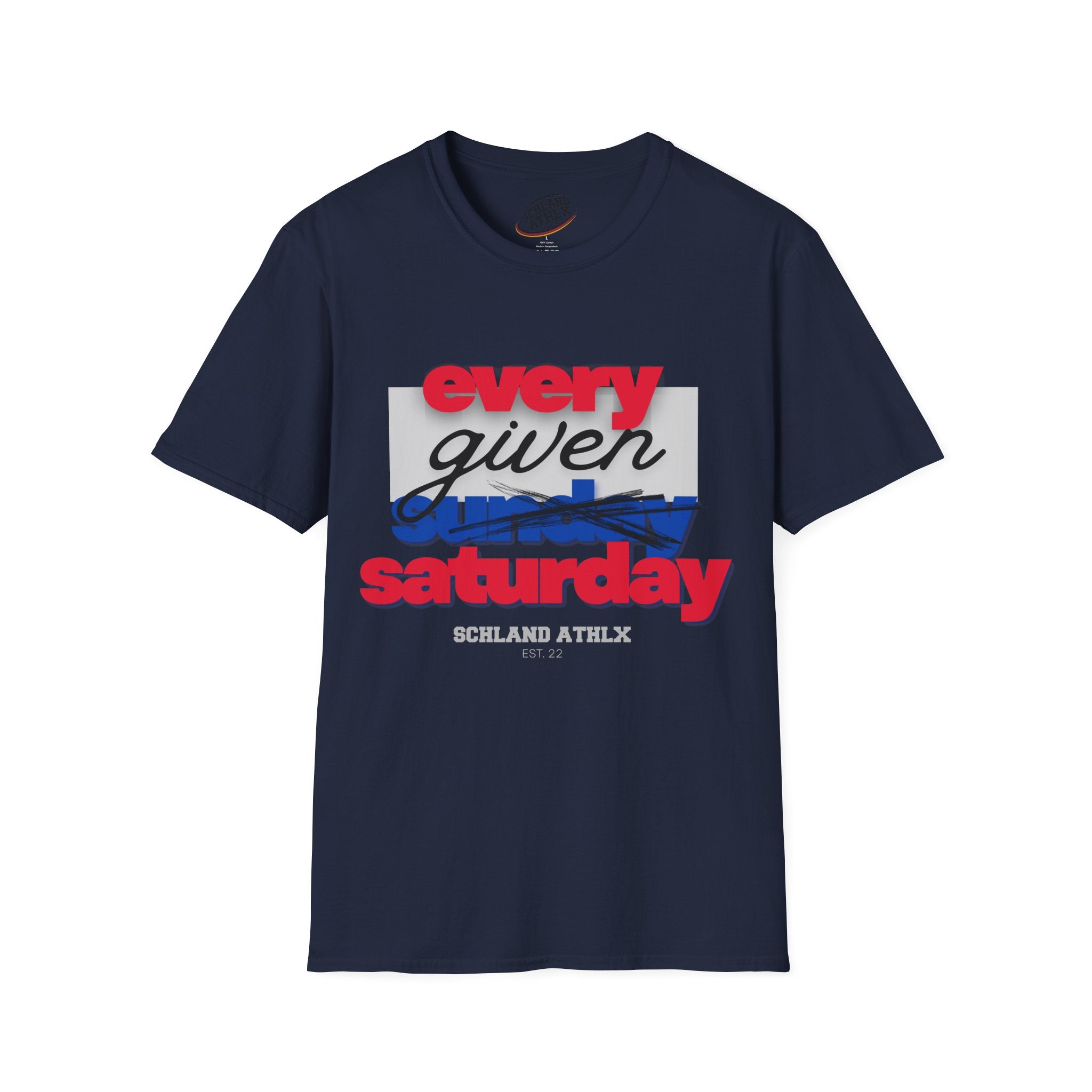 COLLEGE LINE - every given saturday - Football T-Shirt