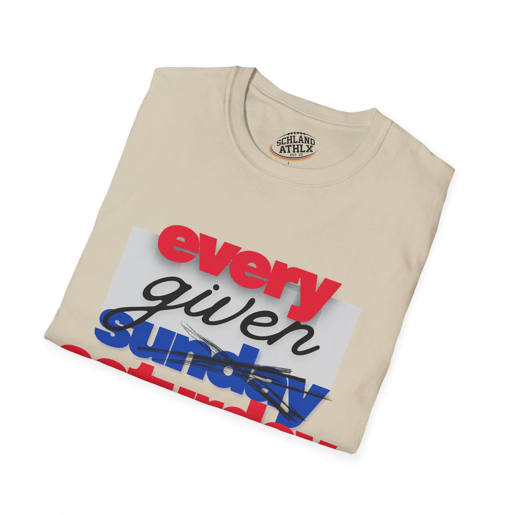 COLLEGE LINE - every given saturday - Football T-Shirt