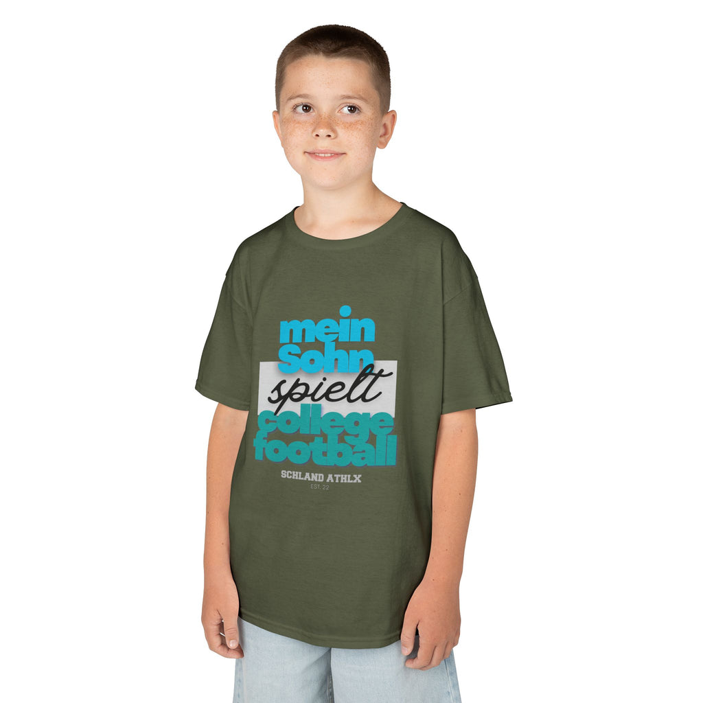 COLLEGE LINE - Mein Sohn spielt ... - Football T-Shirt Kids