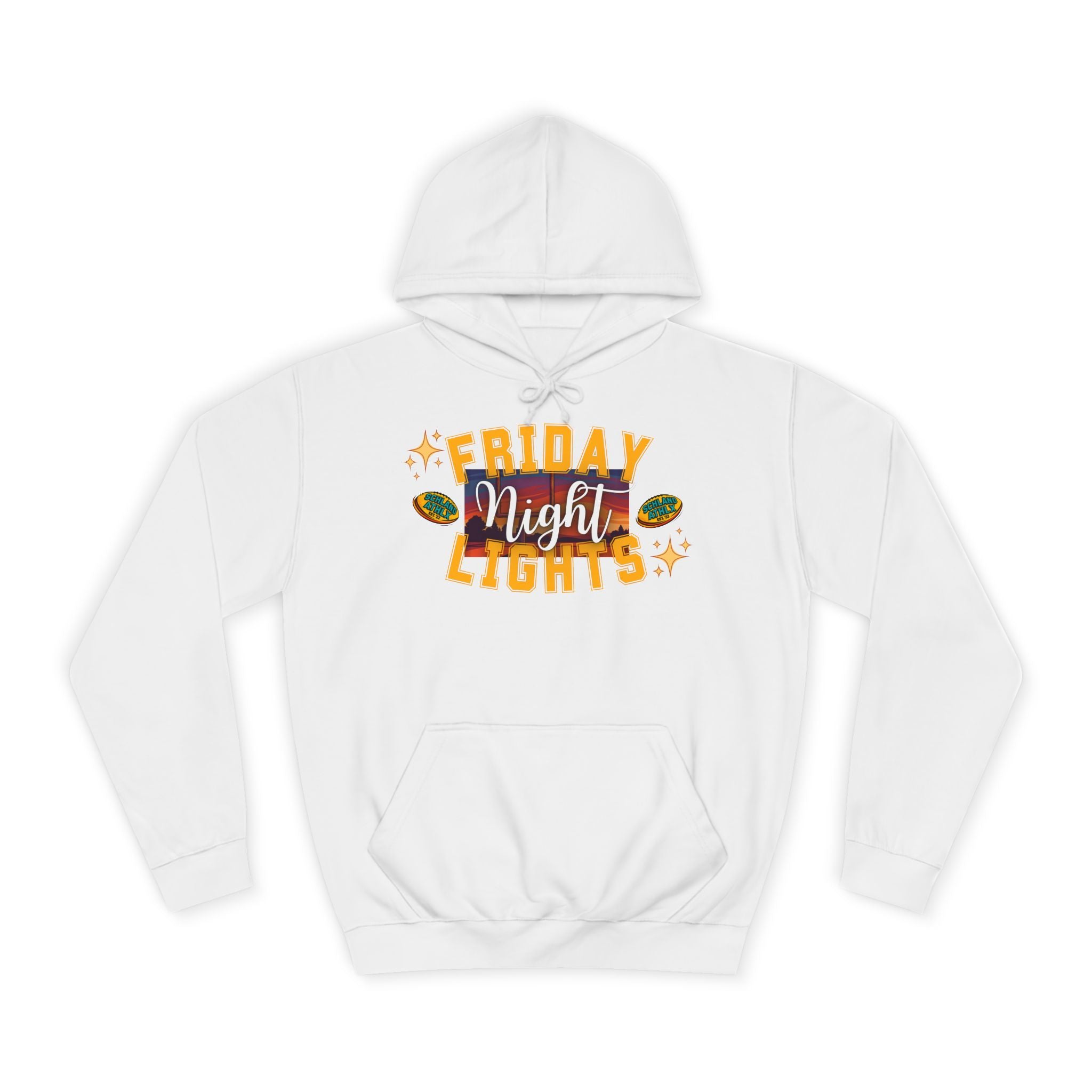 HIGH SCHOOL LINE - Friday Night Lights - High School Football Hoodie