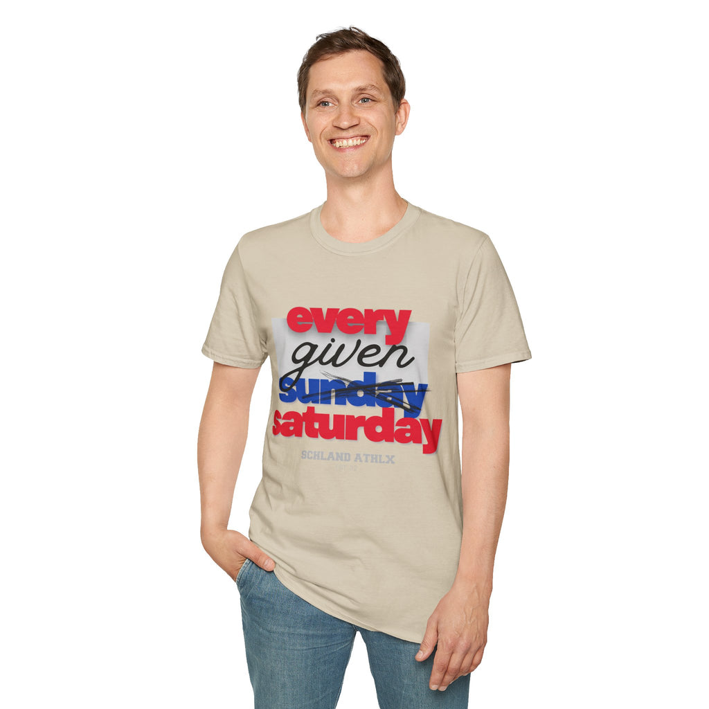 COLLEGE LINE - every given saturday - Football T-Shirt