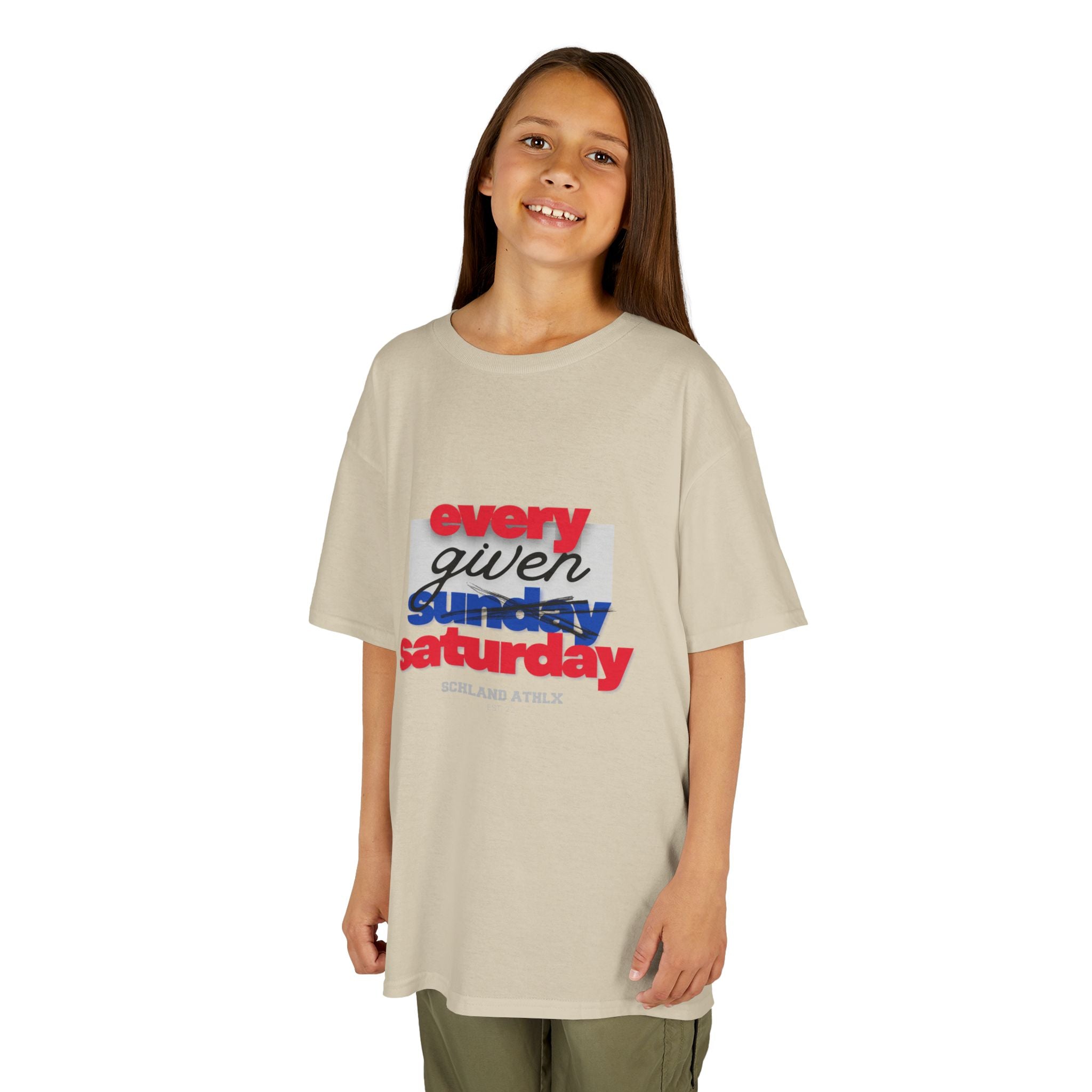 COLLEGE LINE - every given saturday - Football T-Shirt Kids