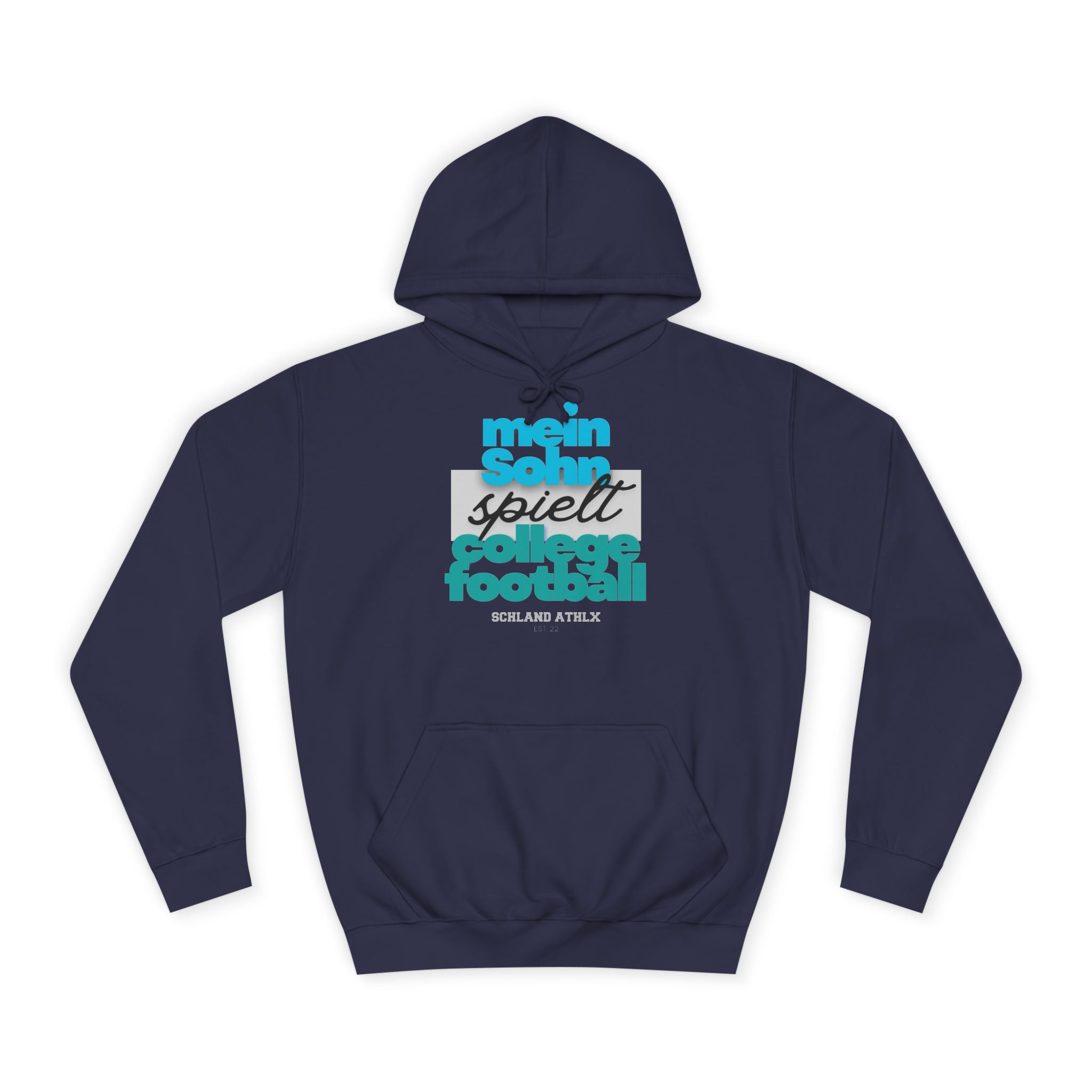 COLLEGE LINE - Mein Sohn spielt ... - Football Hoodie