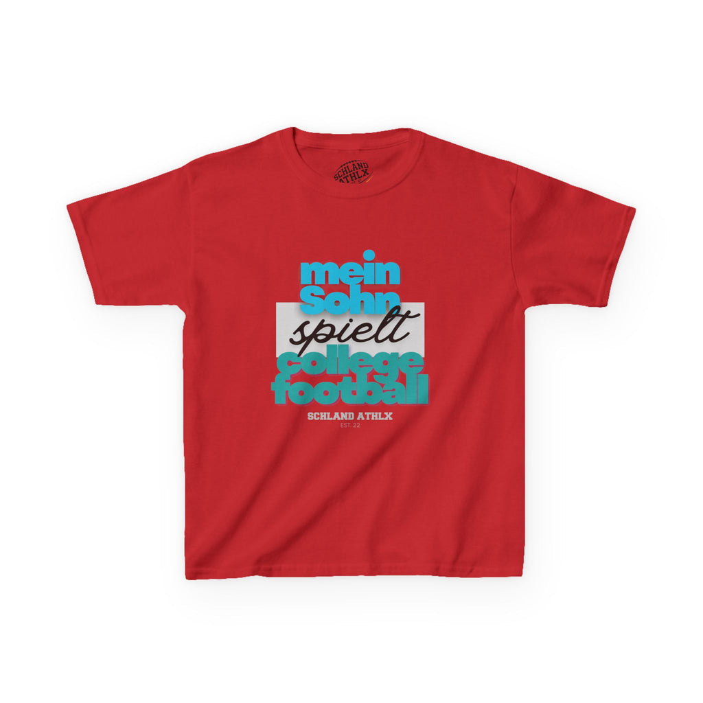 COLLEGE LINE - Mein Sohn spielt ... - Football T-Shirt Kids