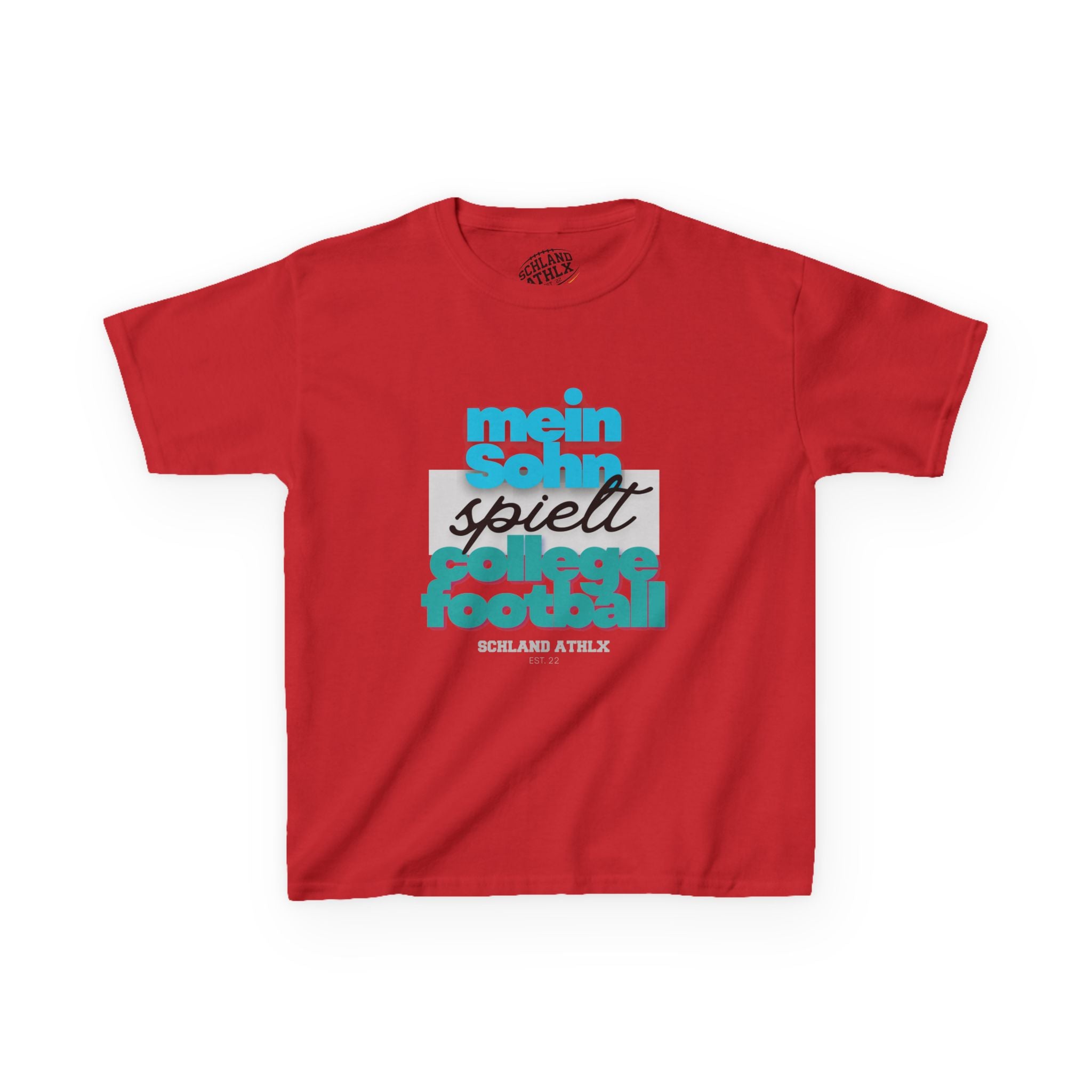 COLLEGE LINE - Mein Sohn spielt ... - Football T-Shirt Kids