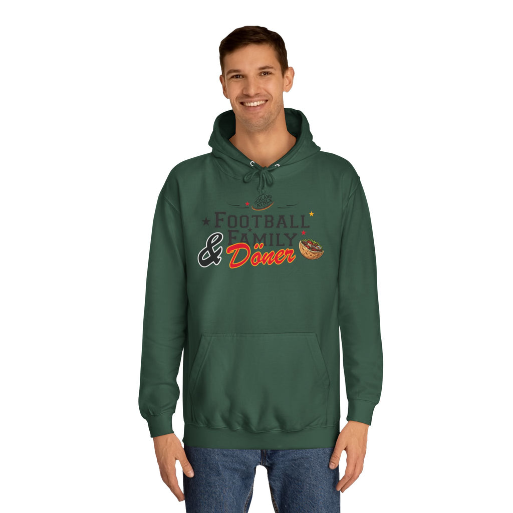 DÖNER LINE - Football and Family - Football Hoodie