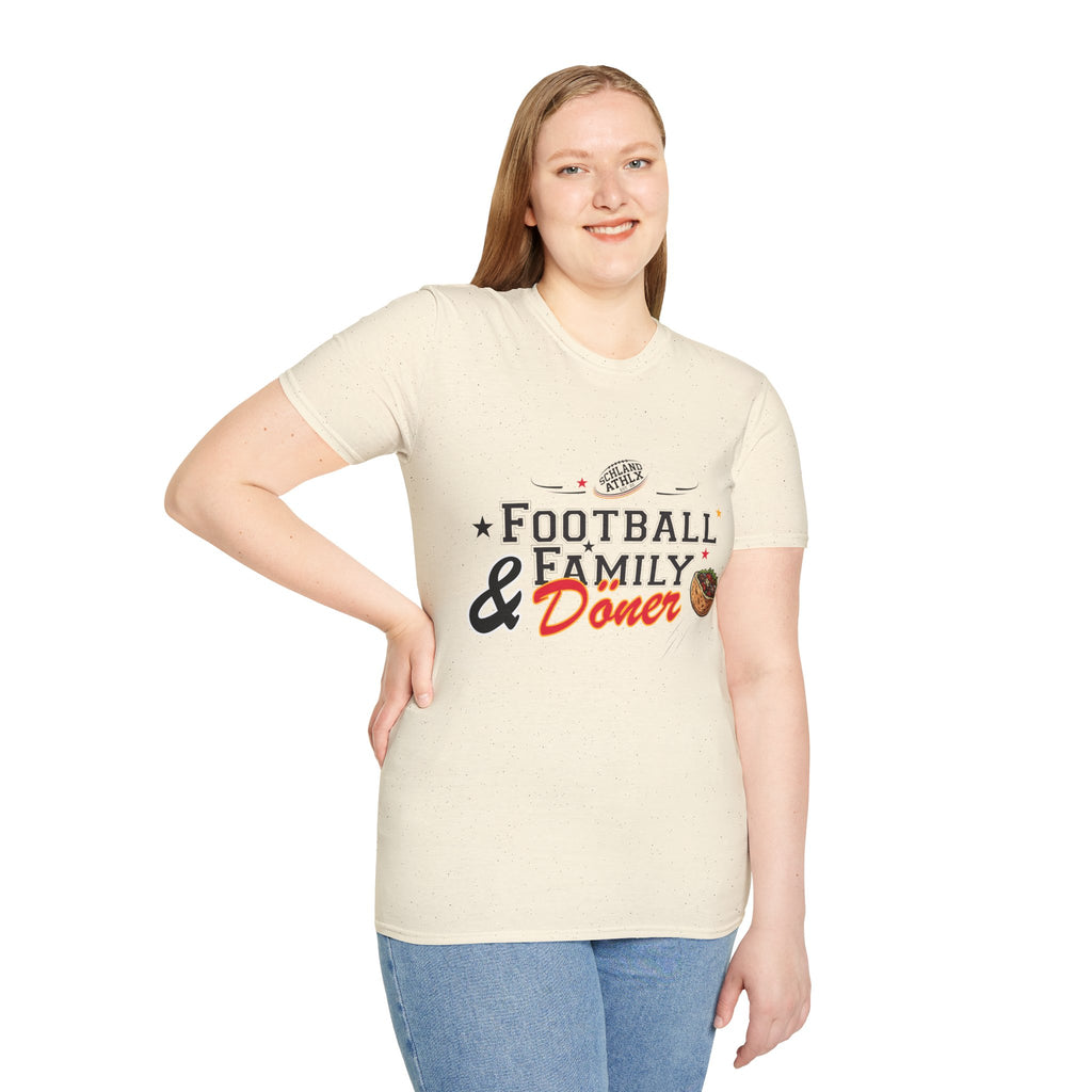 DÖNER LINE - Football and Family - Football T-Shirt