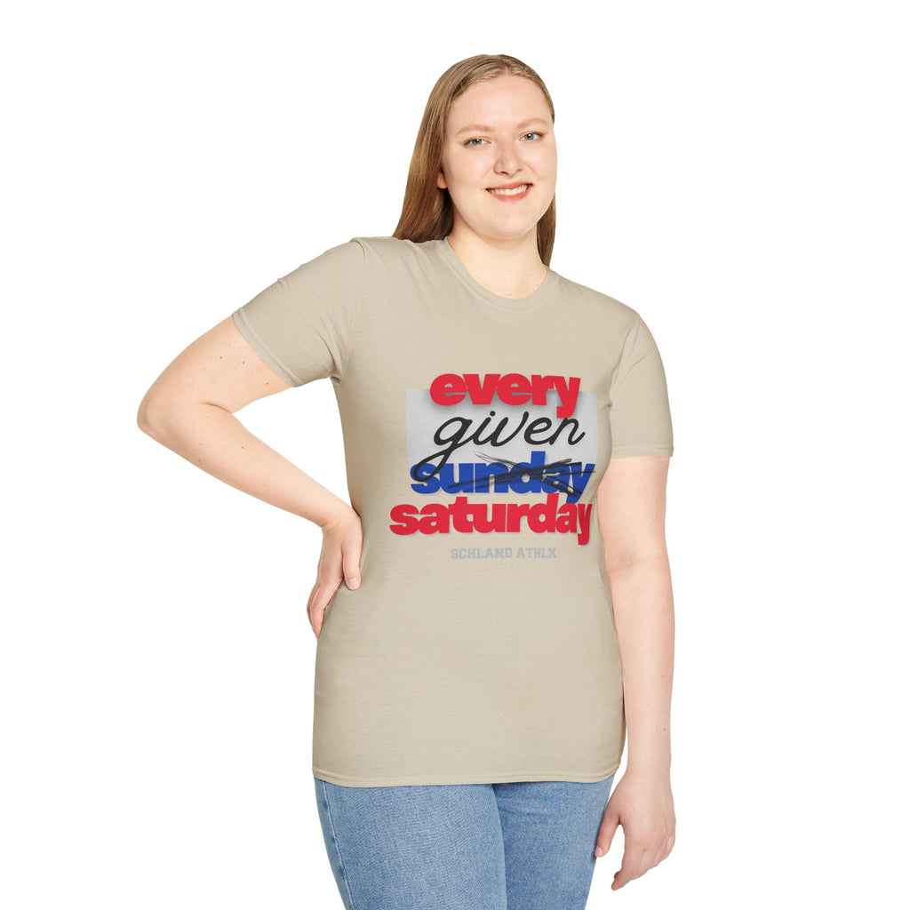 COLLEGE LINE - every given saturday - Football T-Shirt