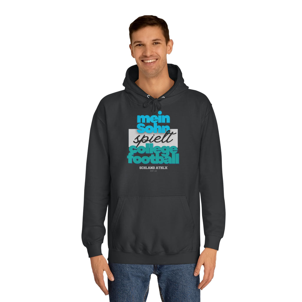 COLLEGE LINE - Mein Sohn spielt ... - Football Hoodie