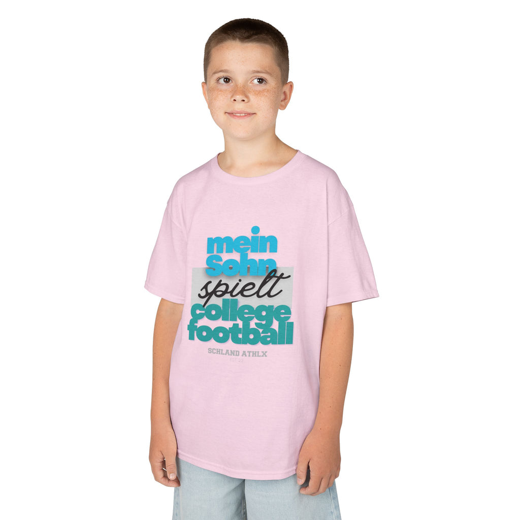 COLLEGE LINE - Mein Sohn spielt ... - Football T-Shirt Kids