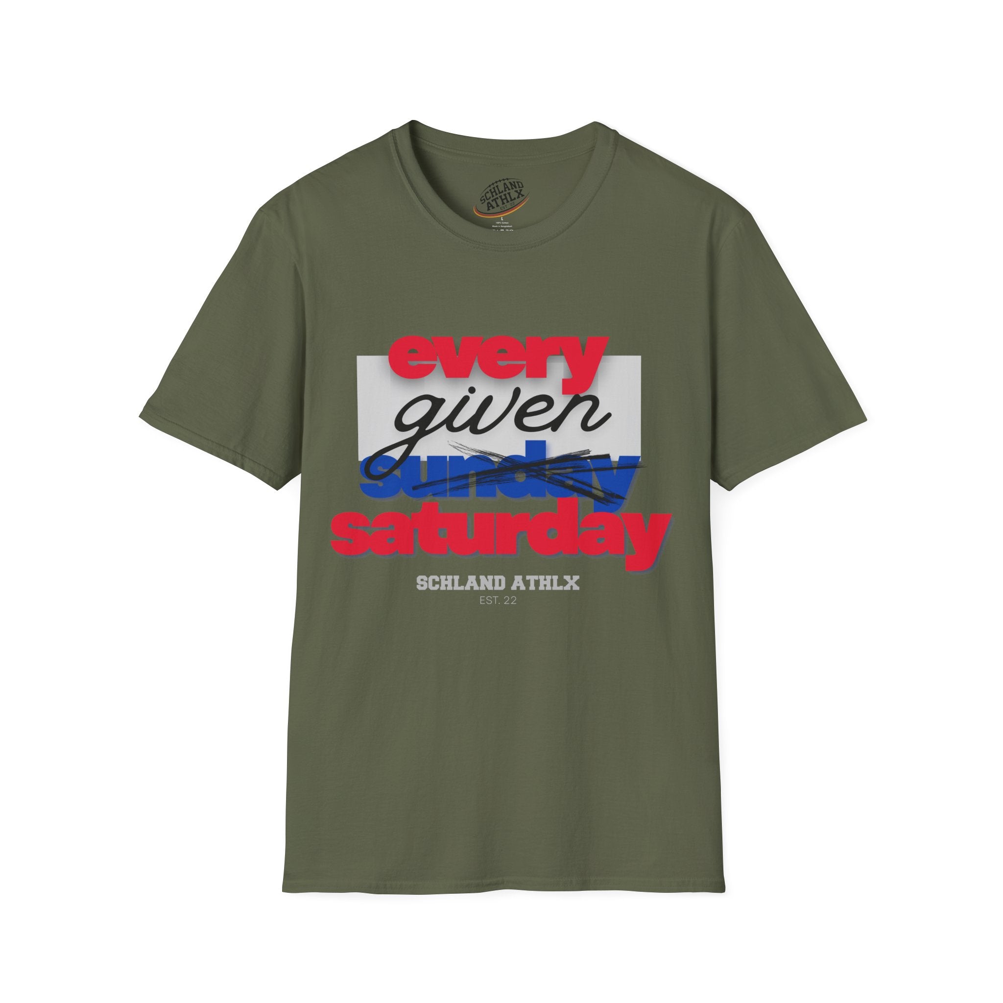 COLLEGE LINE - every given saturday - Football T-Shirt