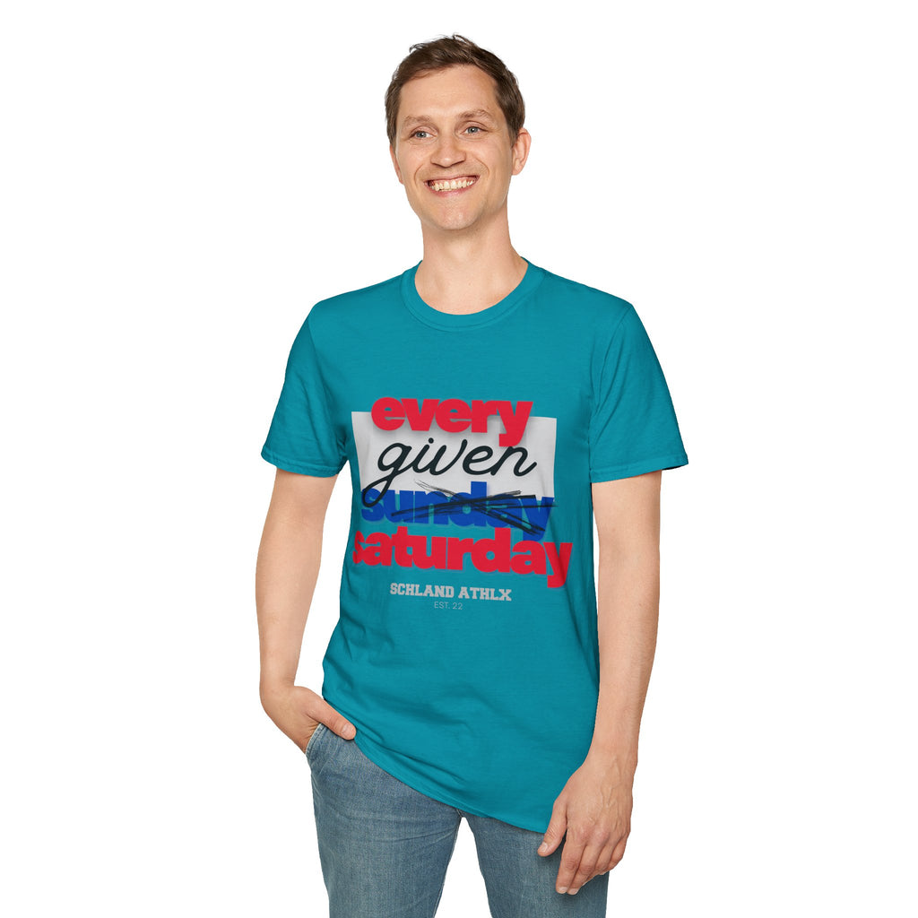COLLEGE LINE - every given saturday - Football T-Shirt