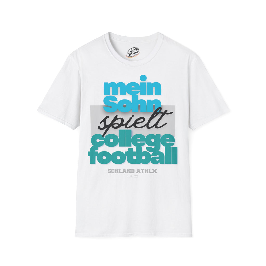 COLLEGE LINE - Mein Sohn spielt ... - Football T-Shirt