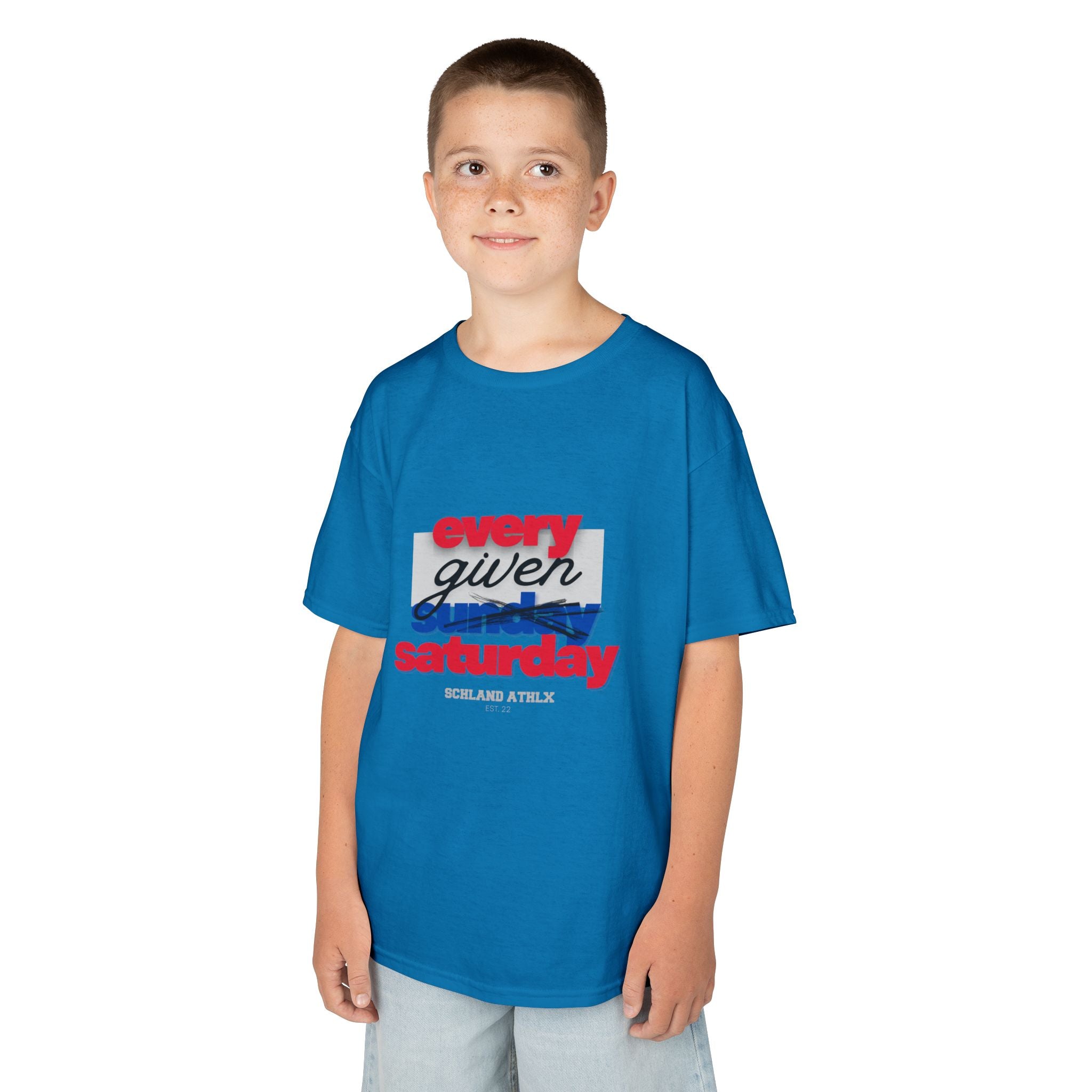 COLLEGE LINE - every given saturday - Football T-Shirt Kids