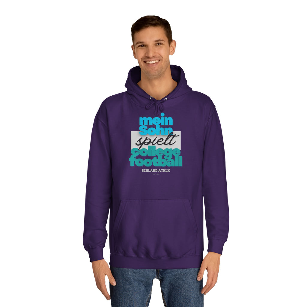 COLLEGE LINE - Mein Sohn spielt ... - Football Hoodie