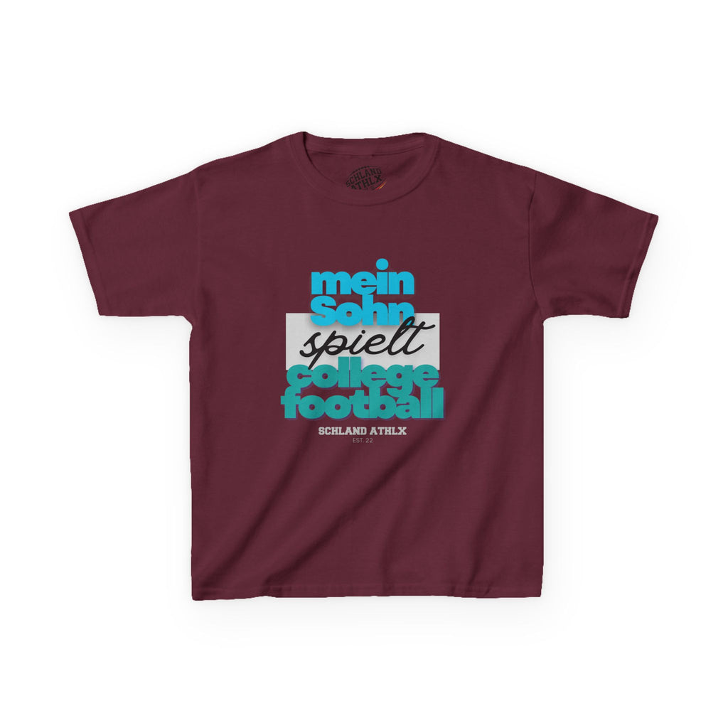 COLLEGE LINE - Mein Sohn spielt ... - Football T-Shirt Kids