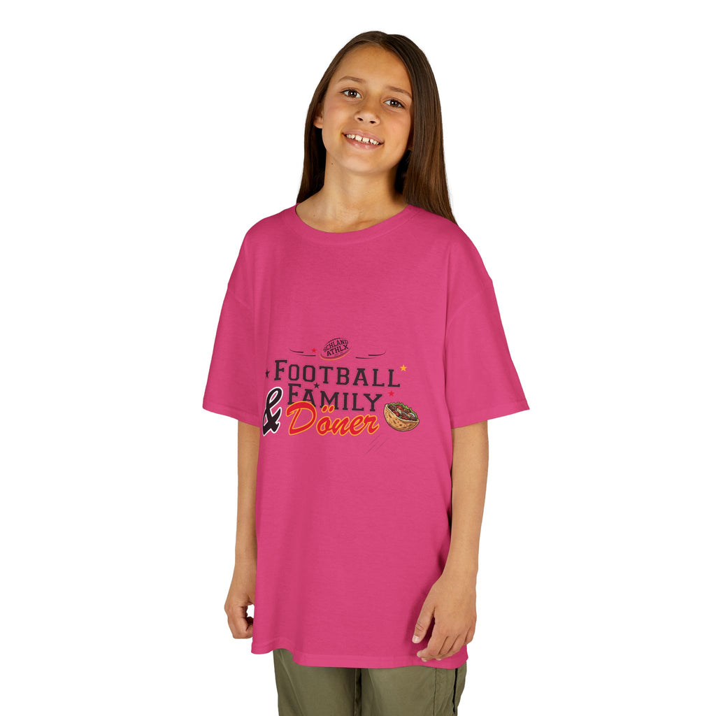 DÖNER LINE - Football and Family - Football T-Shirt Kids