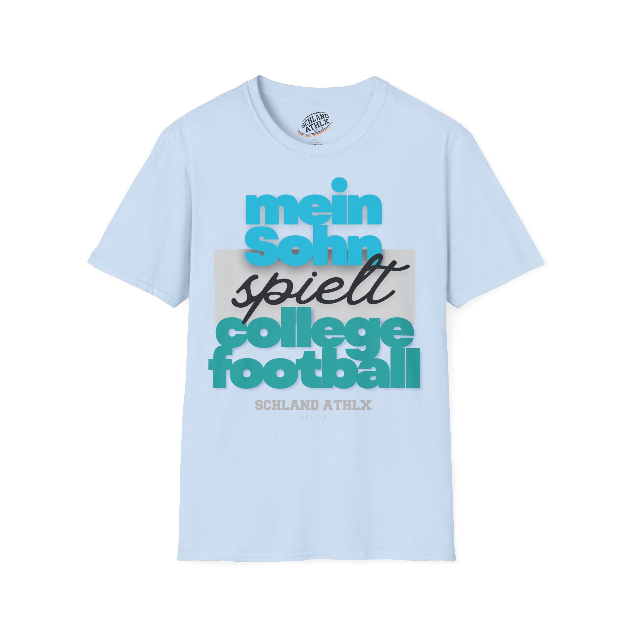COLLEGE LINE - Mein Sohn spielt ... - Football T-Shirt