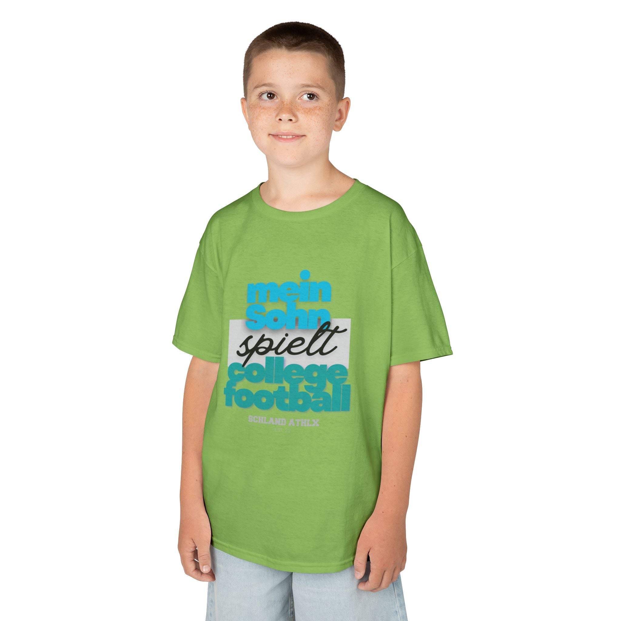 COLLEGE LINE - Mein Sohn spielt ... - Football T-Shirt Kids