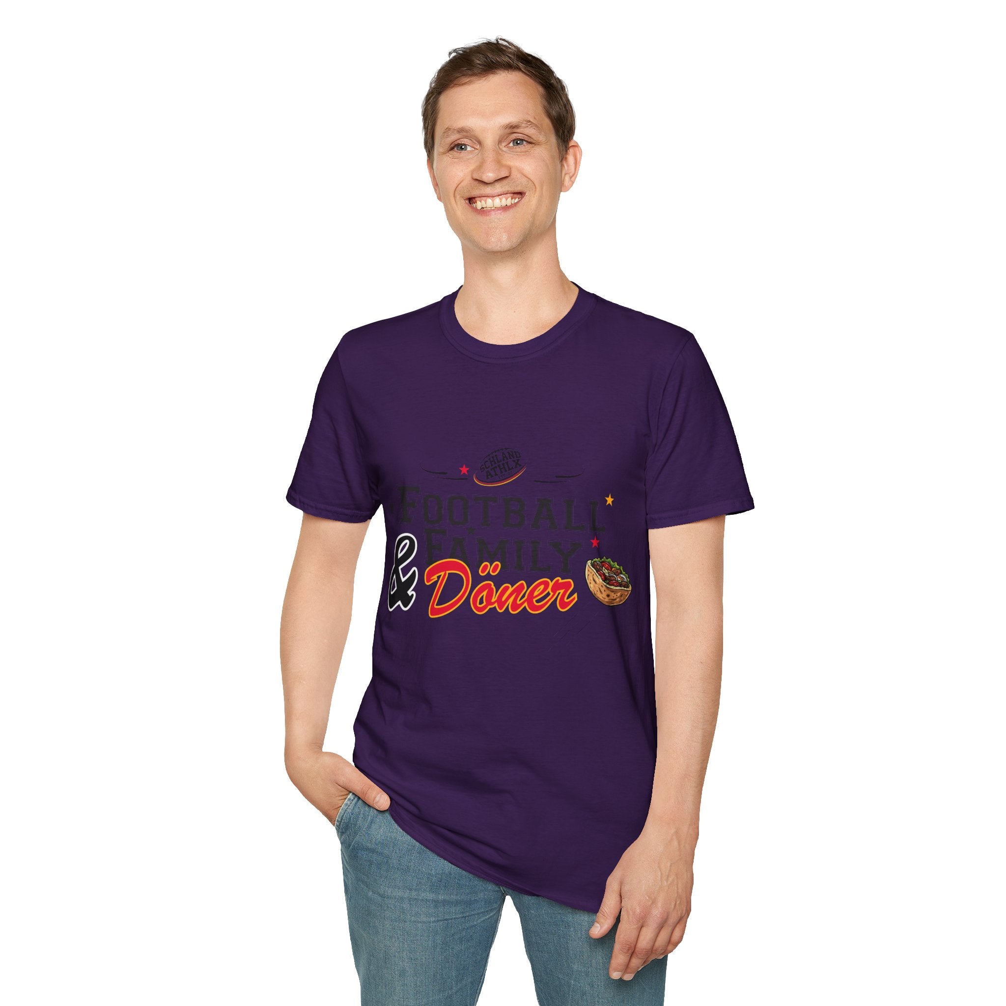 DÖNER LINE - Football and Family - Football T-Shirt