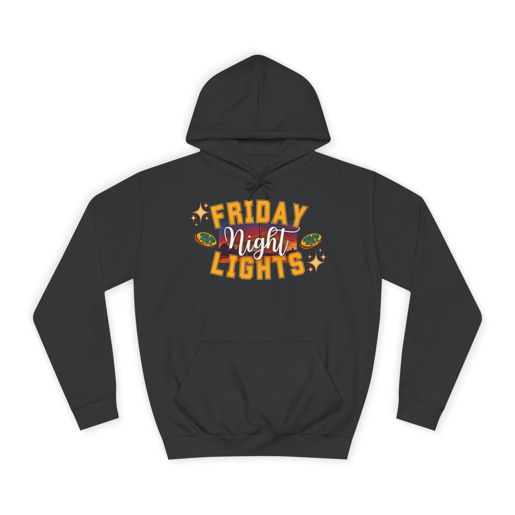 HIGH SCHOOL LINE - Friday Night Lights - High School Football Hoodie