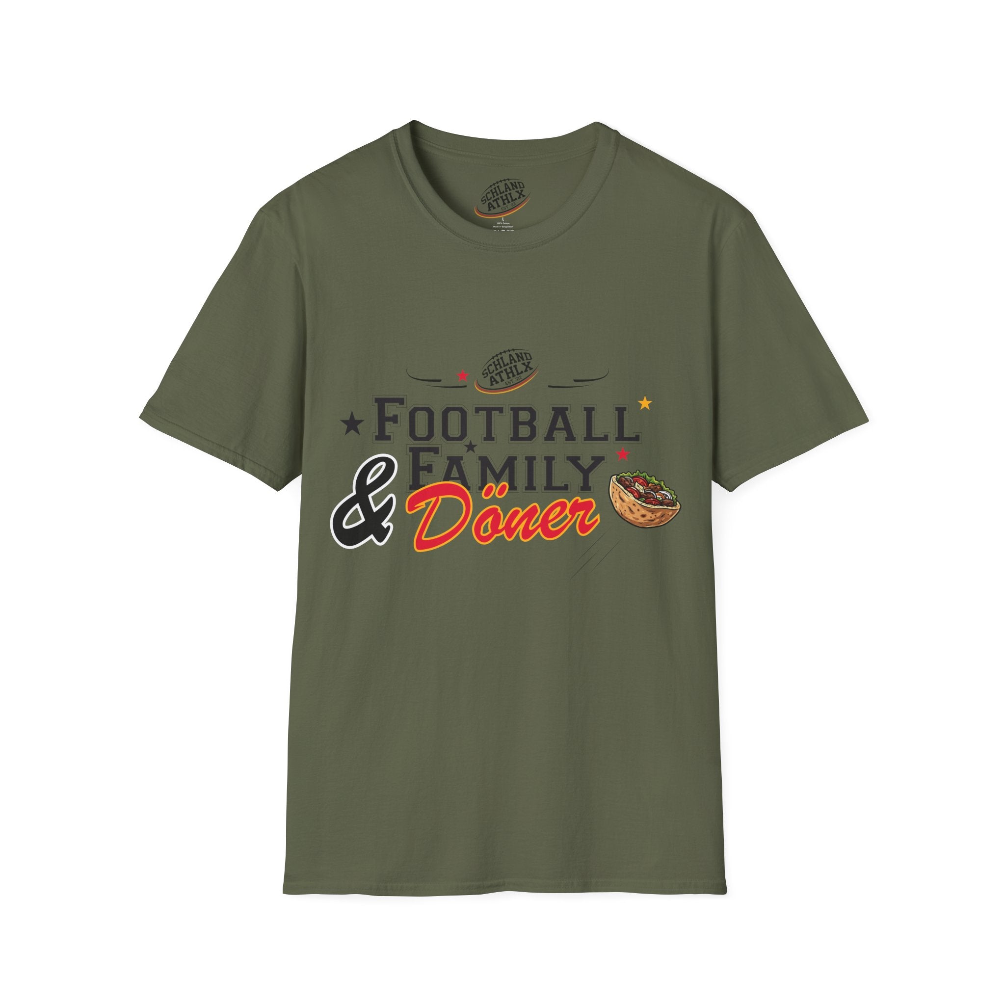 DÖNER LINE - Football and Family - Football T-Shirt