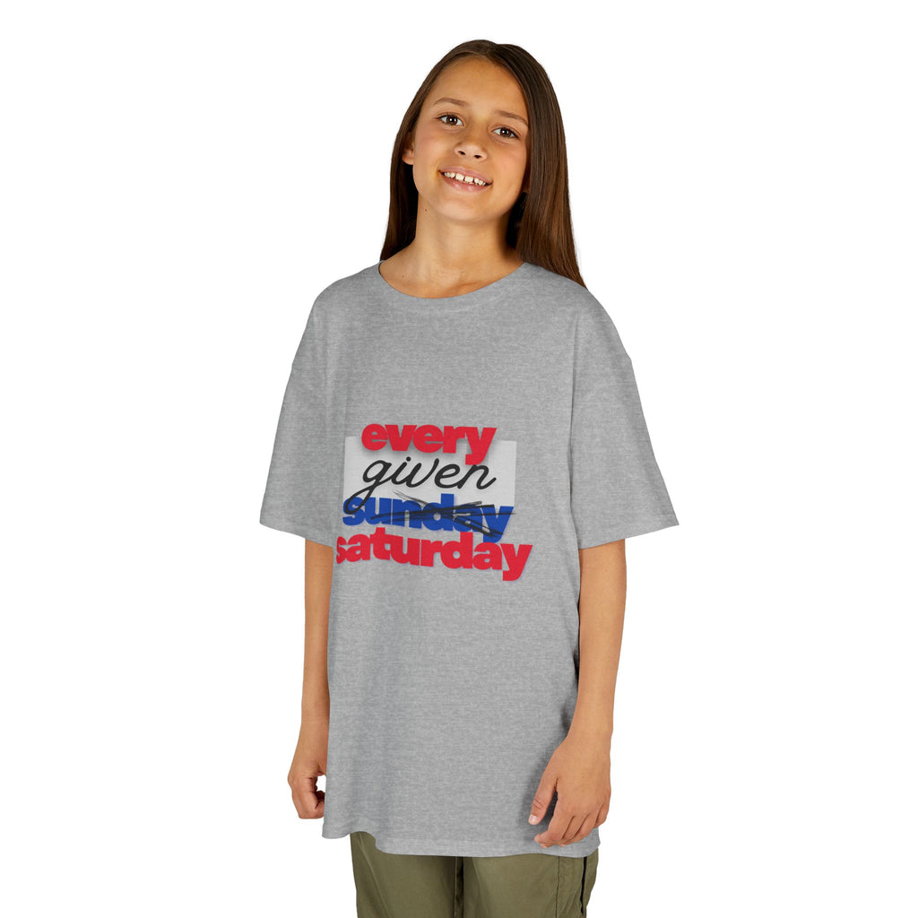 COLLEGE LINE - every given saturday - Football T-Shirt Kids