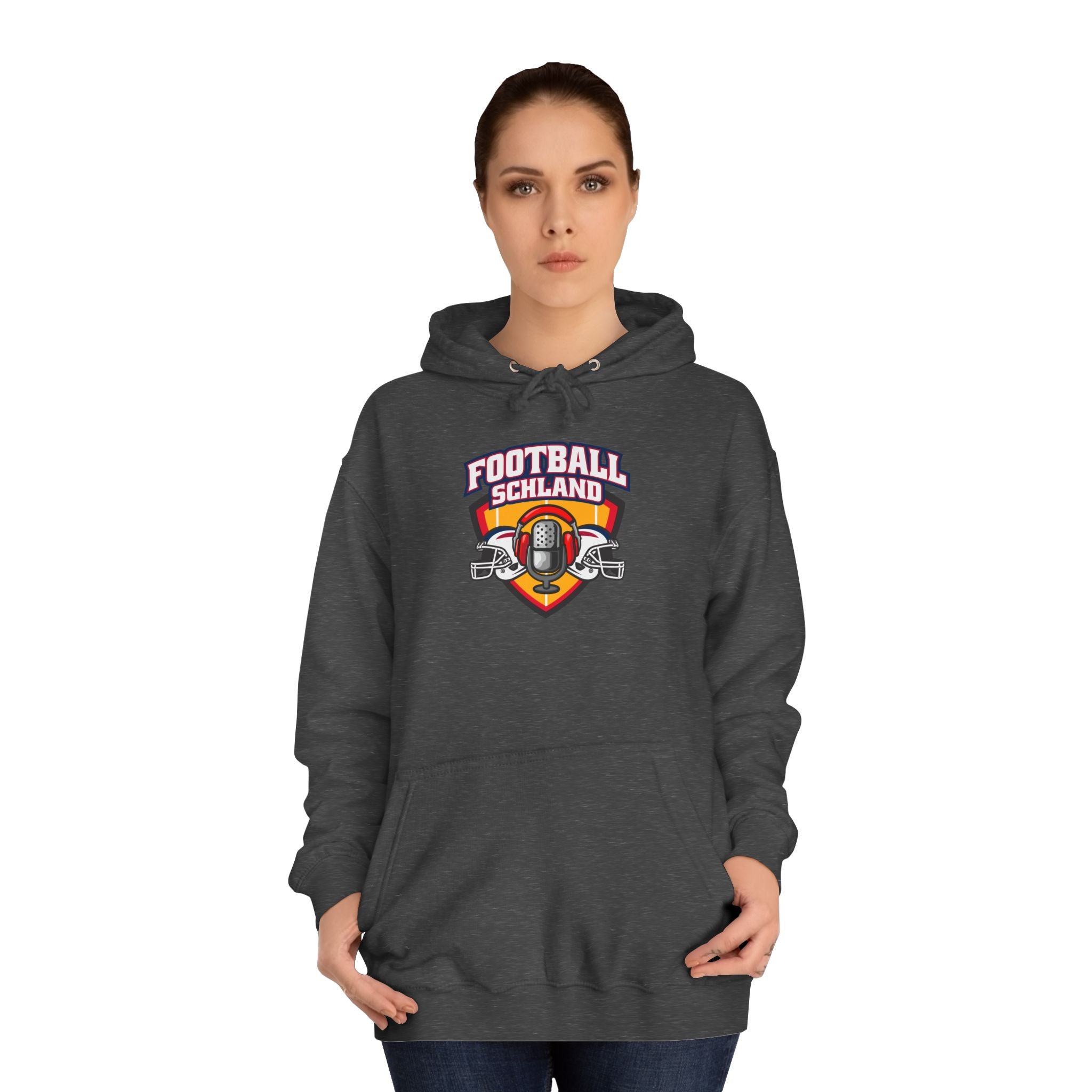 SUPPORTER LINE - Footballschland - High School Football Hoodie