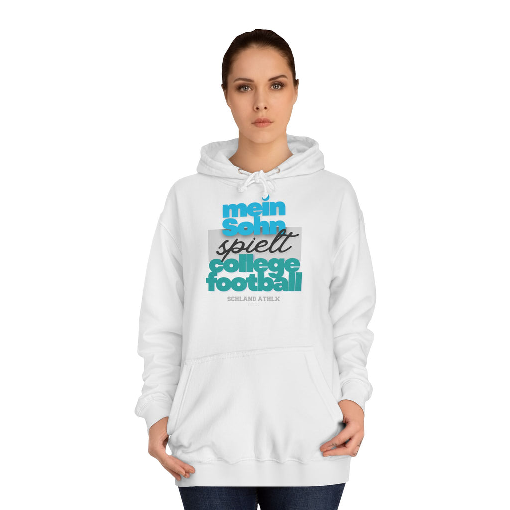 COLLEGE LINE - Mein Sohn spielt ... - Football Hoodie