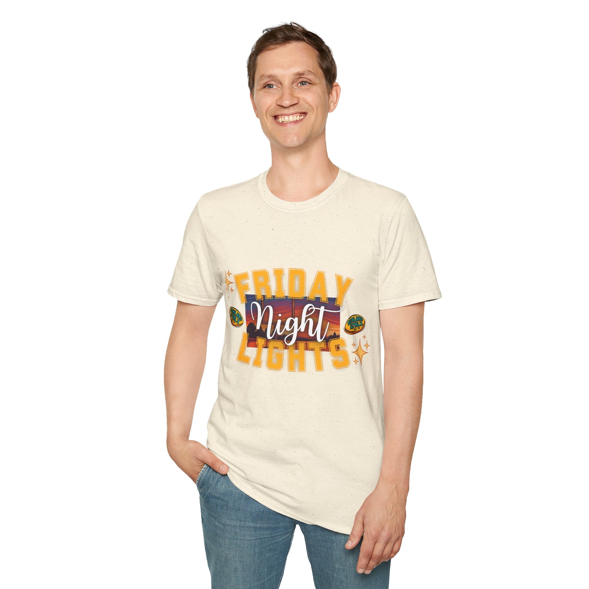 HIGH SCHOOL LINE - Friday Night Lights - High School Football T-Shirt