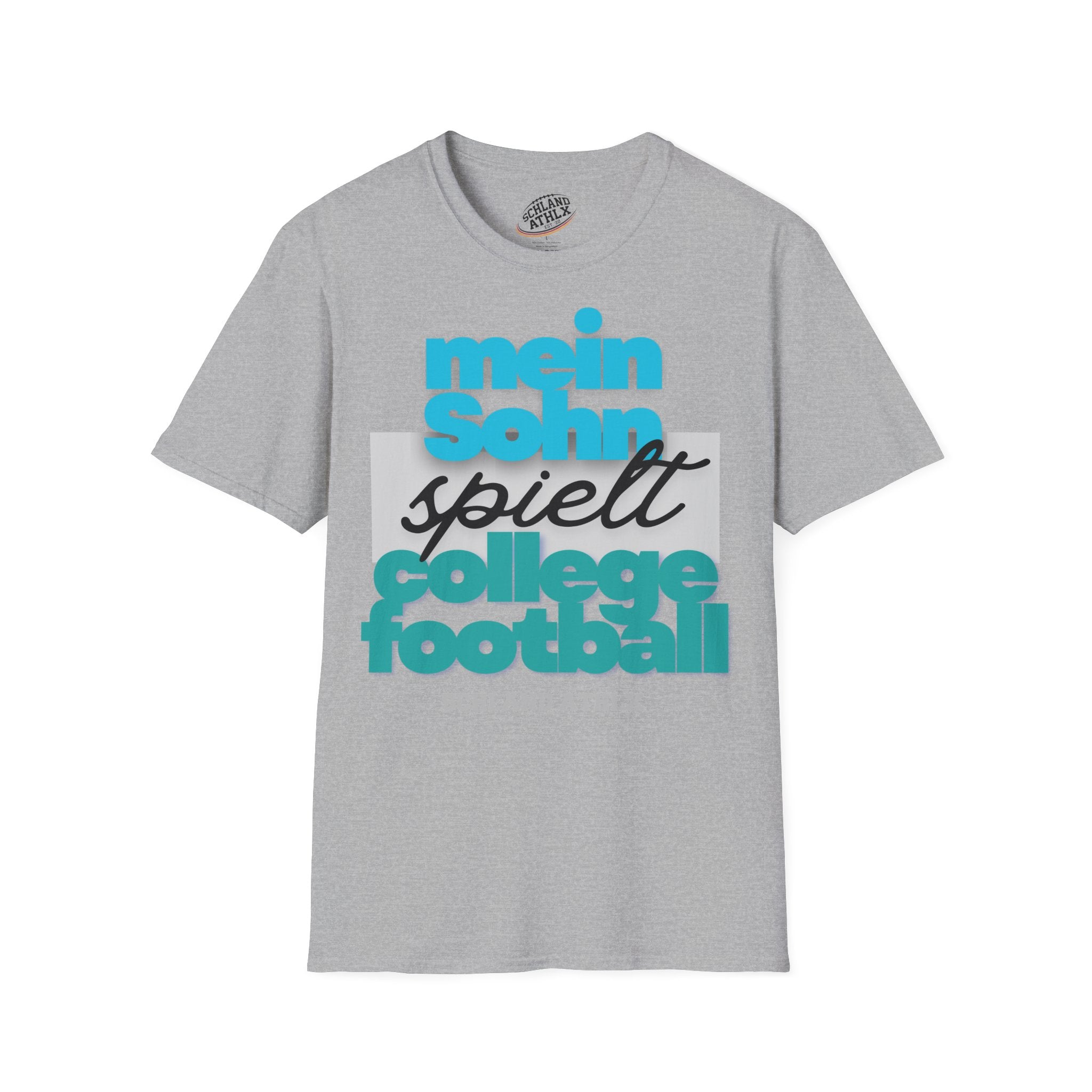 COLLEGE LINE - Mein Sohn spielt ... - Football T-Shirt