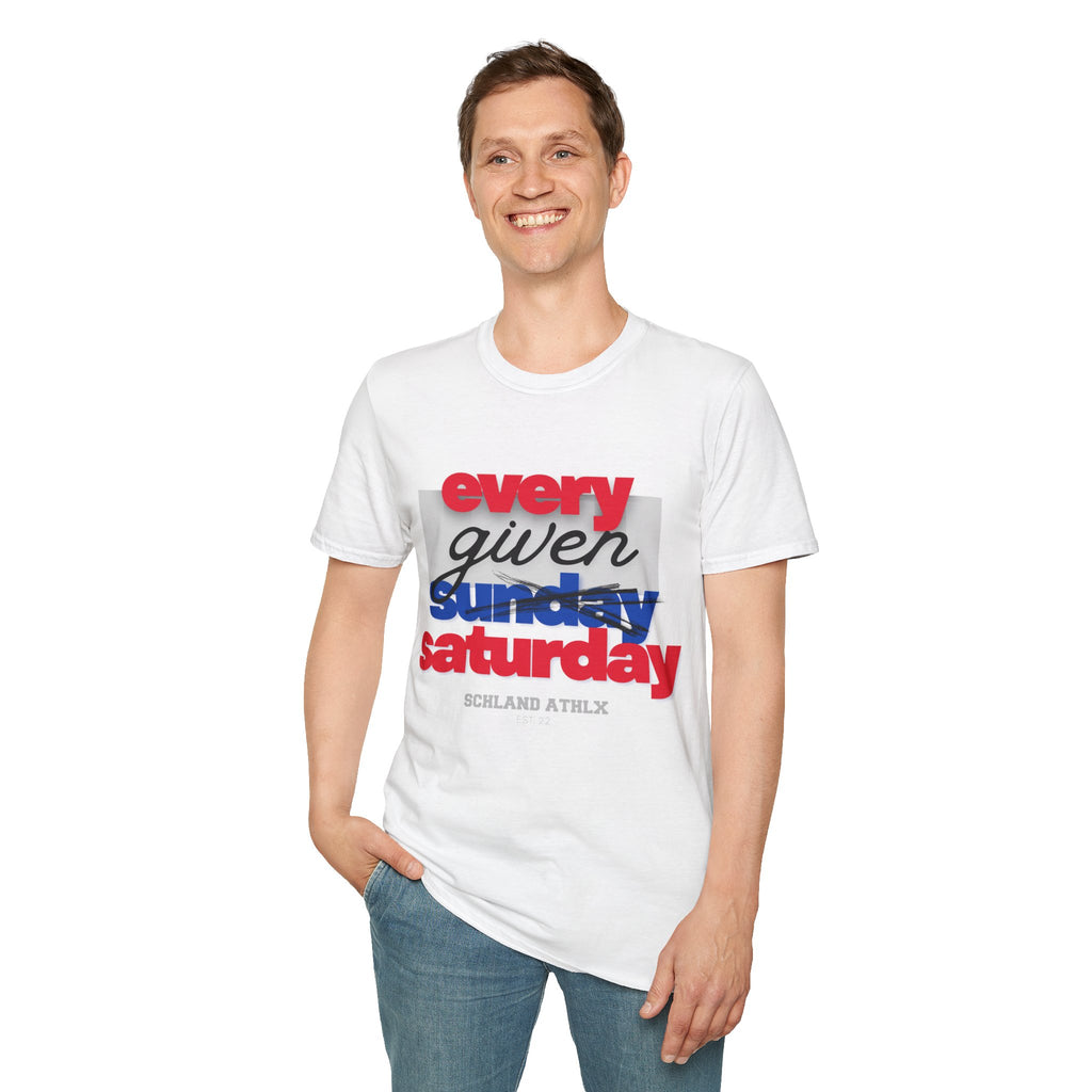 COLLEGE LINE - every given saturday - Football T-Shirt