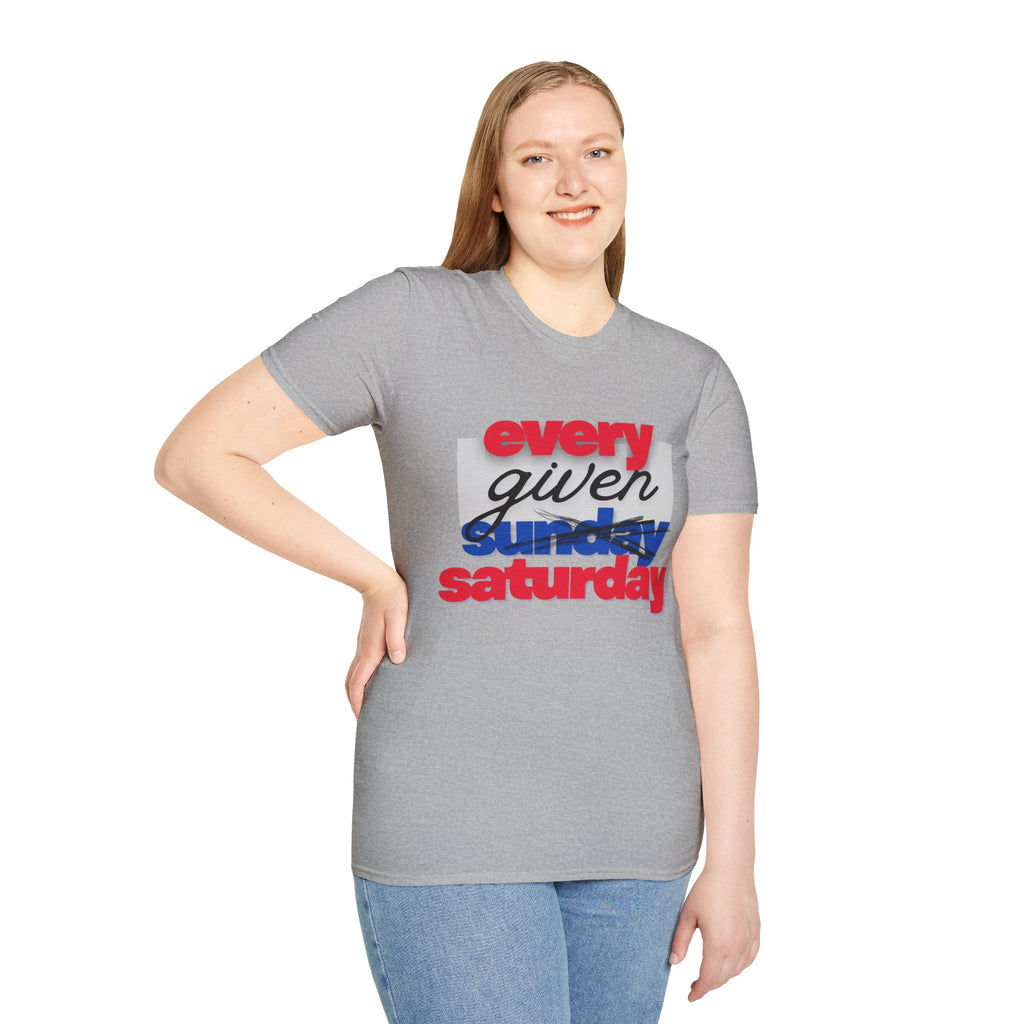 COLLEGE LINE - every given saturday - Football T-Shirt