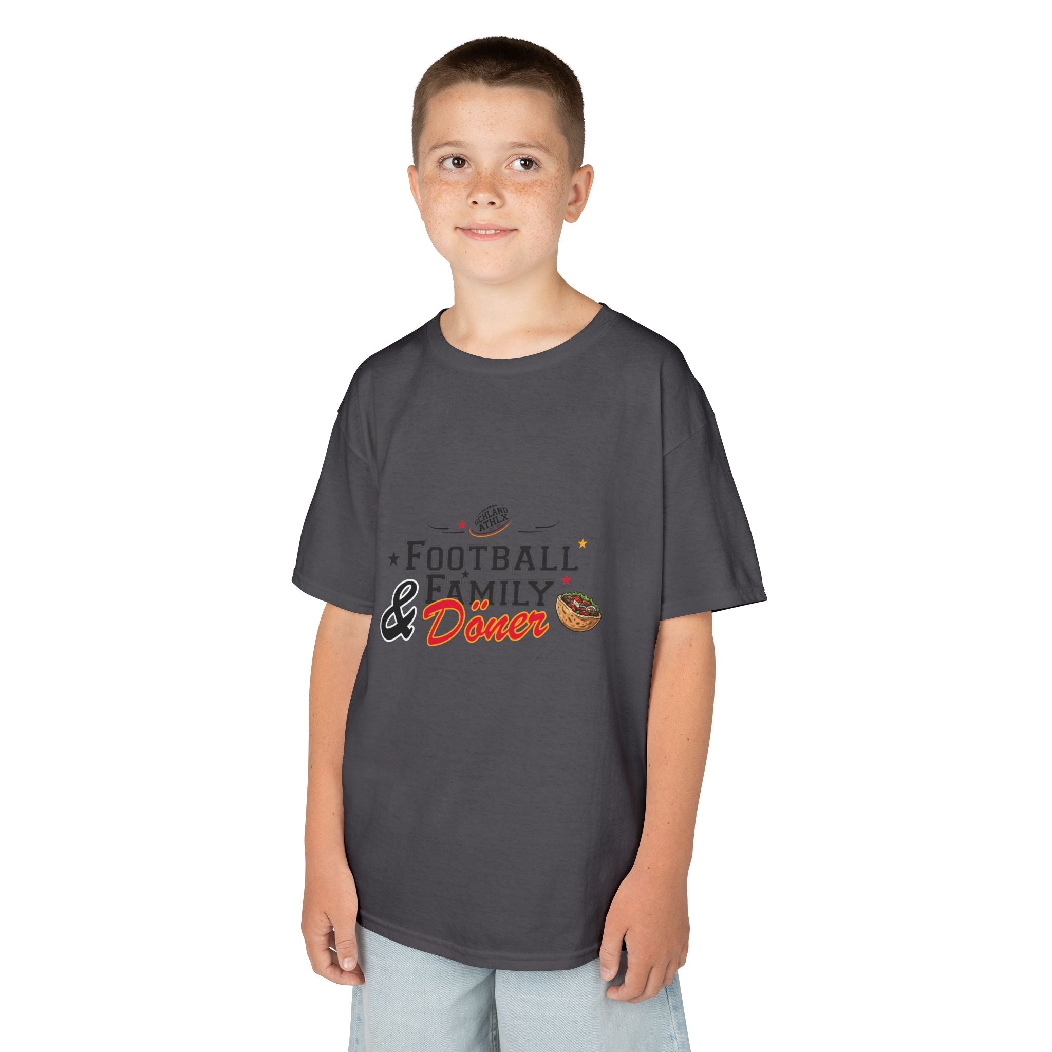 DÖNER LINE - Football and Family - Football T-Shirt Kids