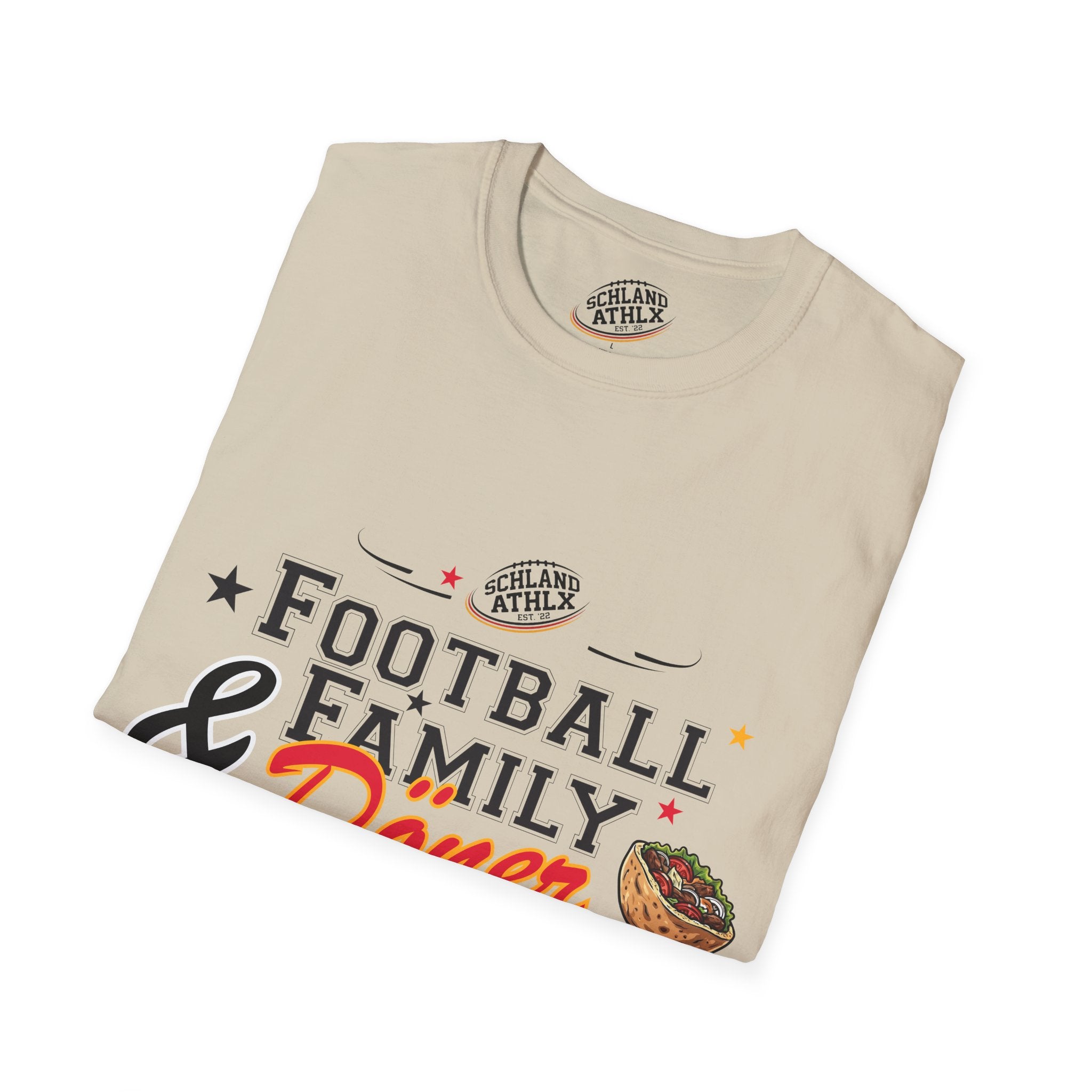 DÖNER LINE - Football and Family - Football T-Shirt