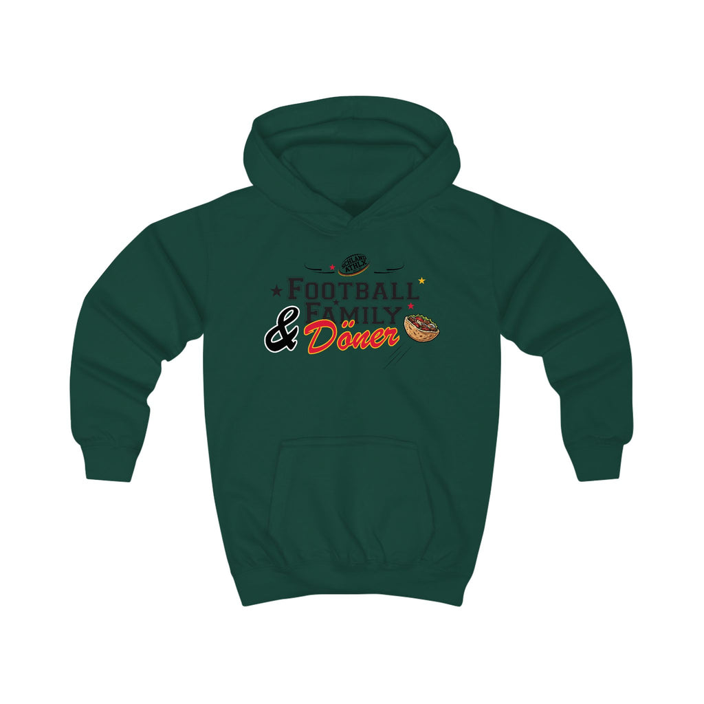 DÖNER LINE - Football and Family - Football Hoodie Kids