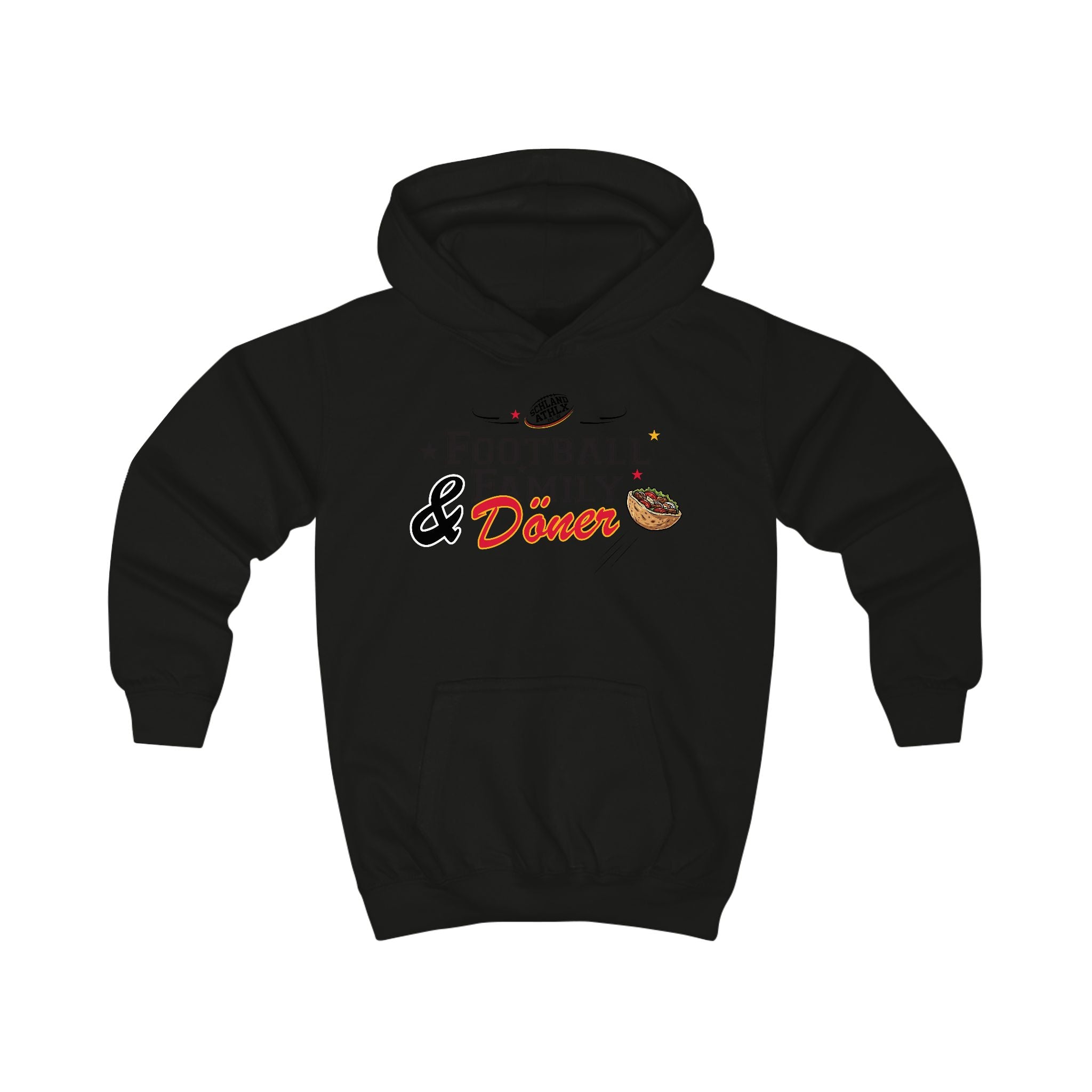 DÖNER LINE - Football and Family - Football Hoodie Kids