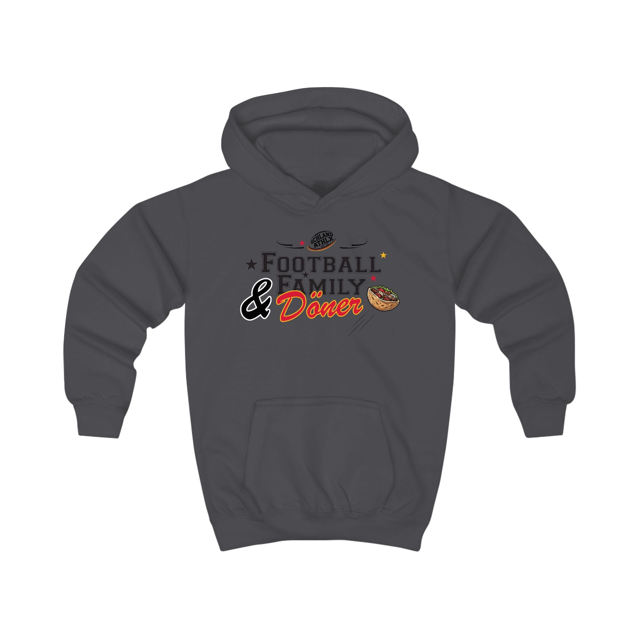 DÖNER LINE - Football and Family - Football Hoodie Kids
