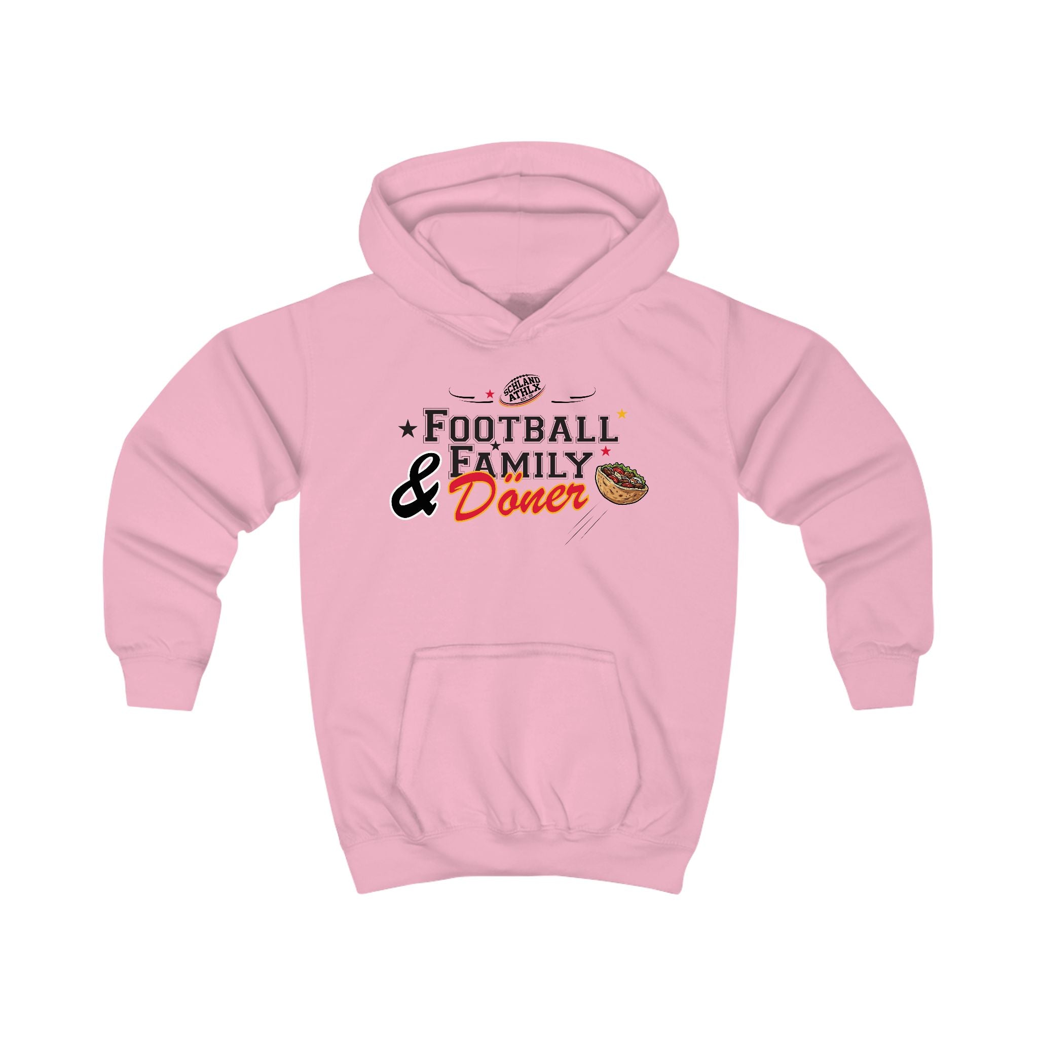 DÖNER LINE - Football and Family - Football Hoodie Kids