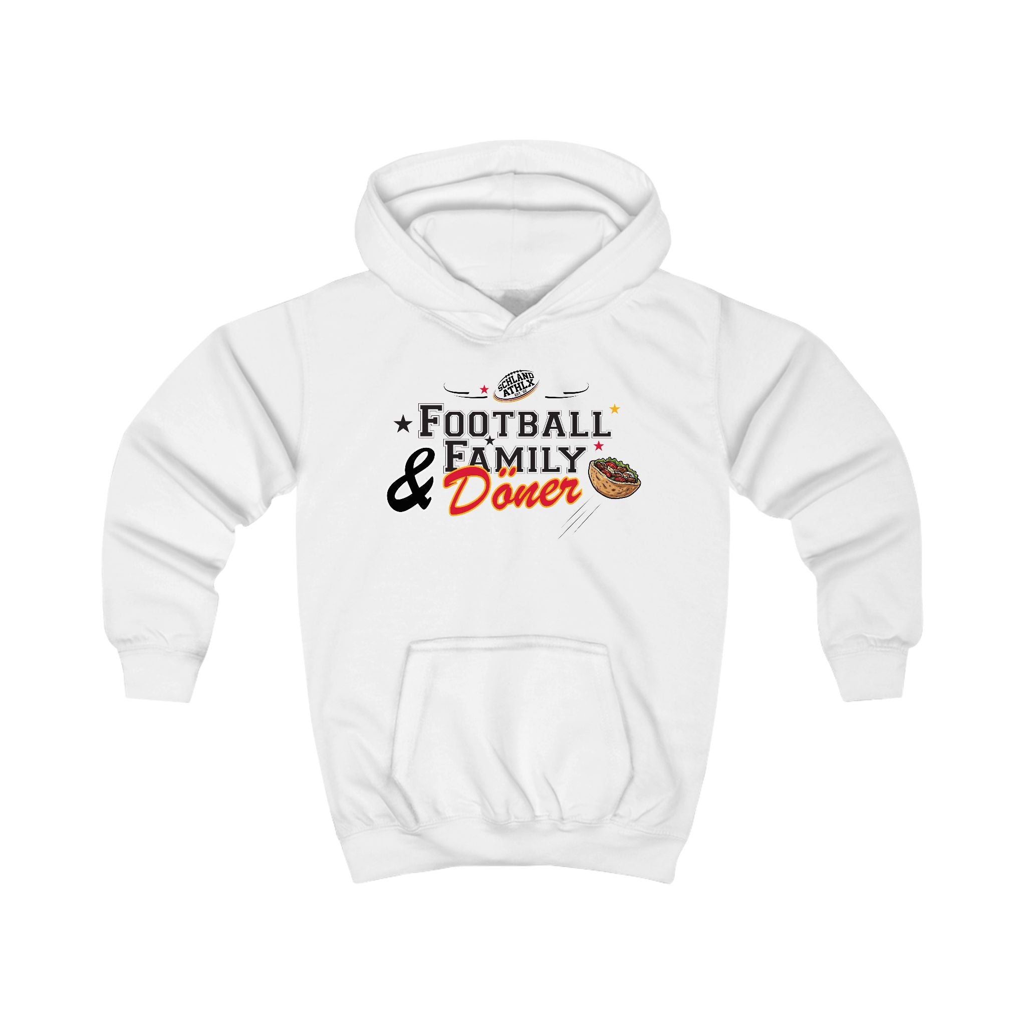 DÖNER LINE - Football and Family - Football Hoodie Kids