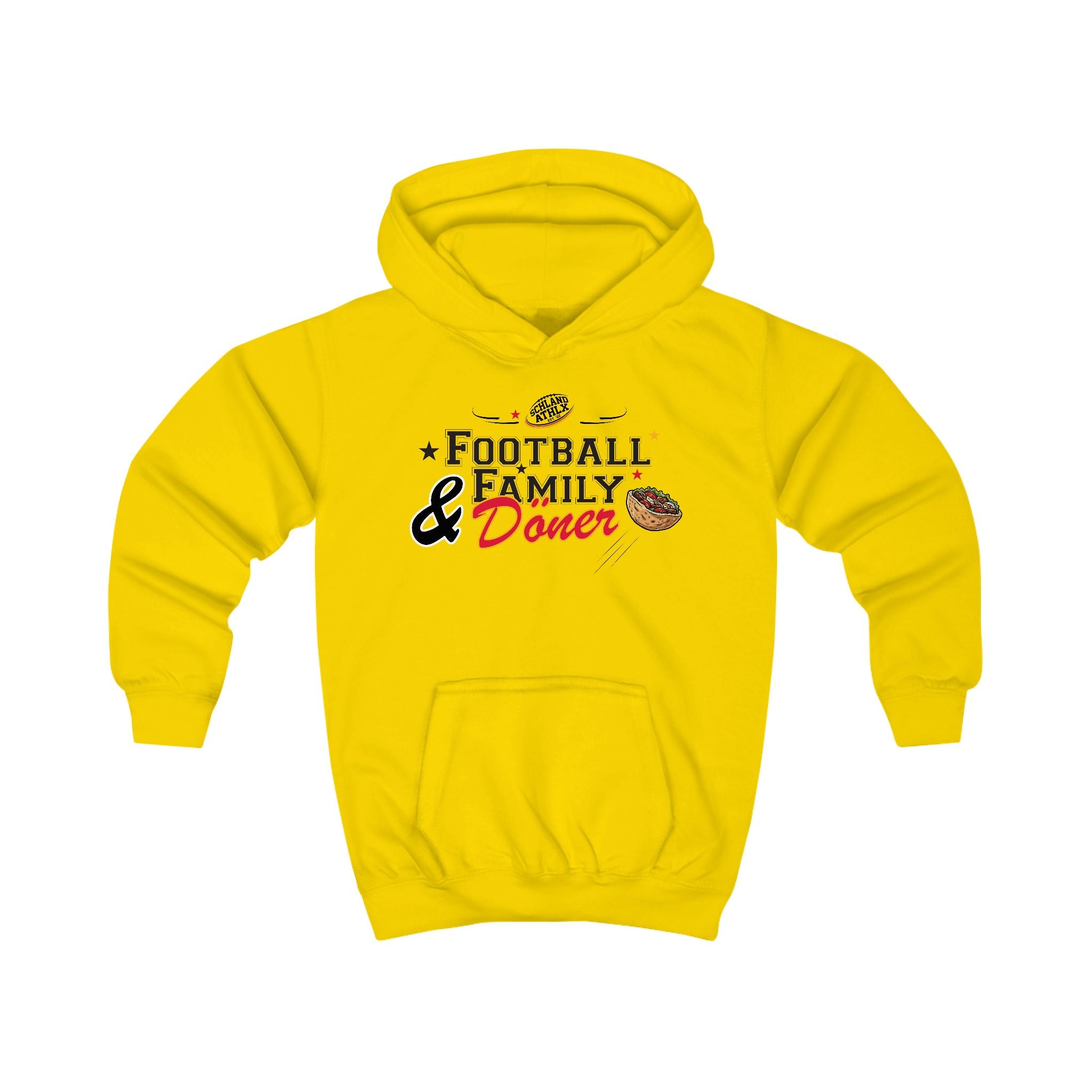 DÖNER LINE - Football and Family - Football Hoodie Kids