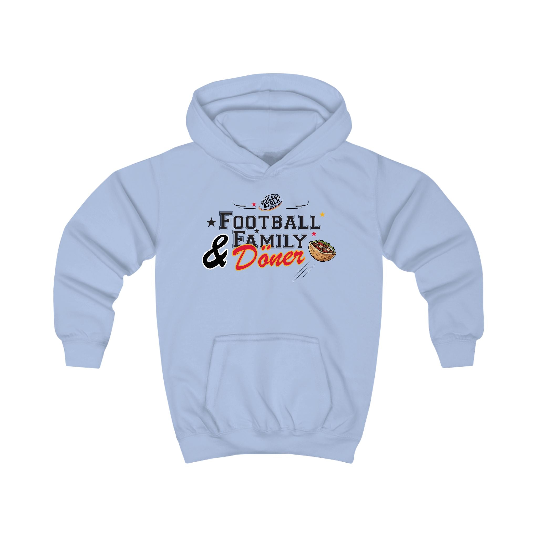 DÖNER LINE - Football and Family - Football Hoodie Kids