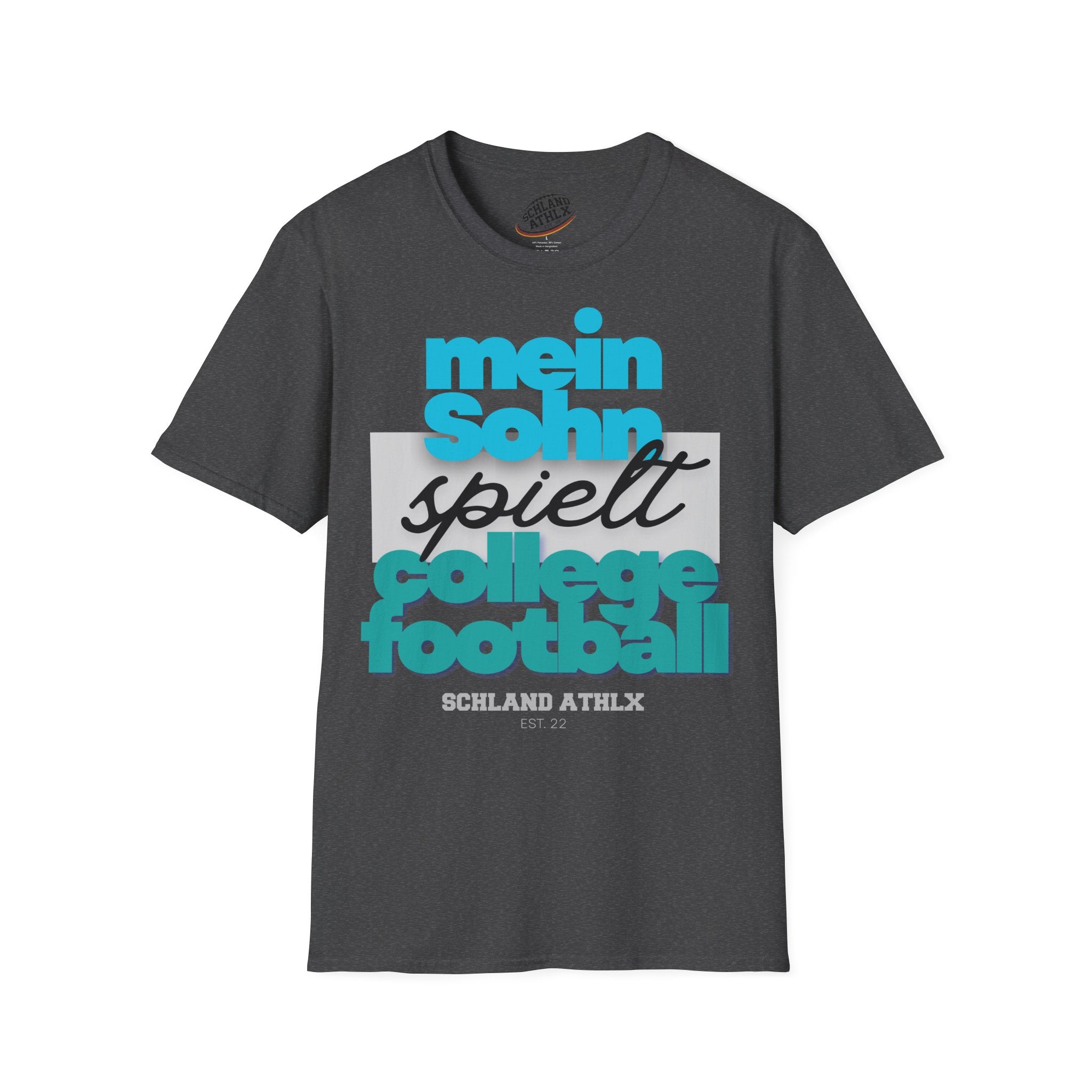 COLLEGE LINE - Mein Sohn spielt ... - Football T-Shirt
