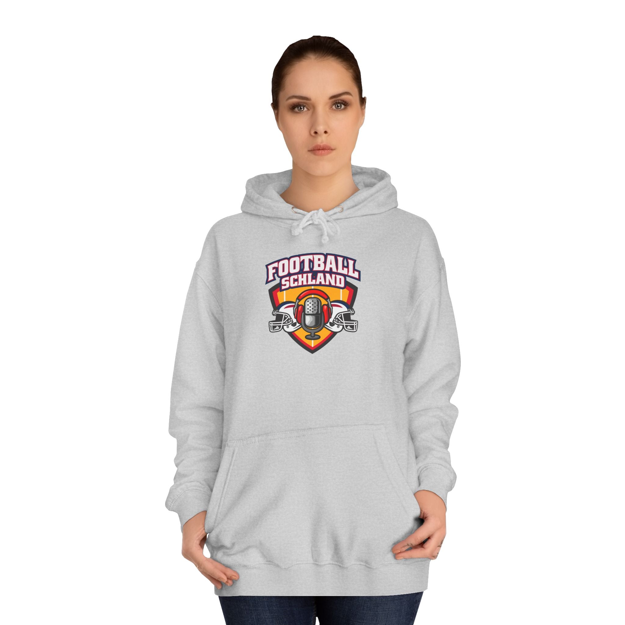 SUPPORTER LINE - Footballschland - High School Football Hoodie