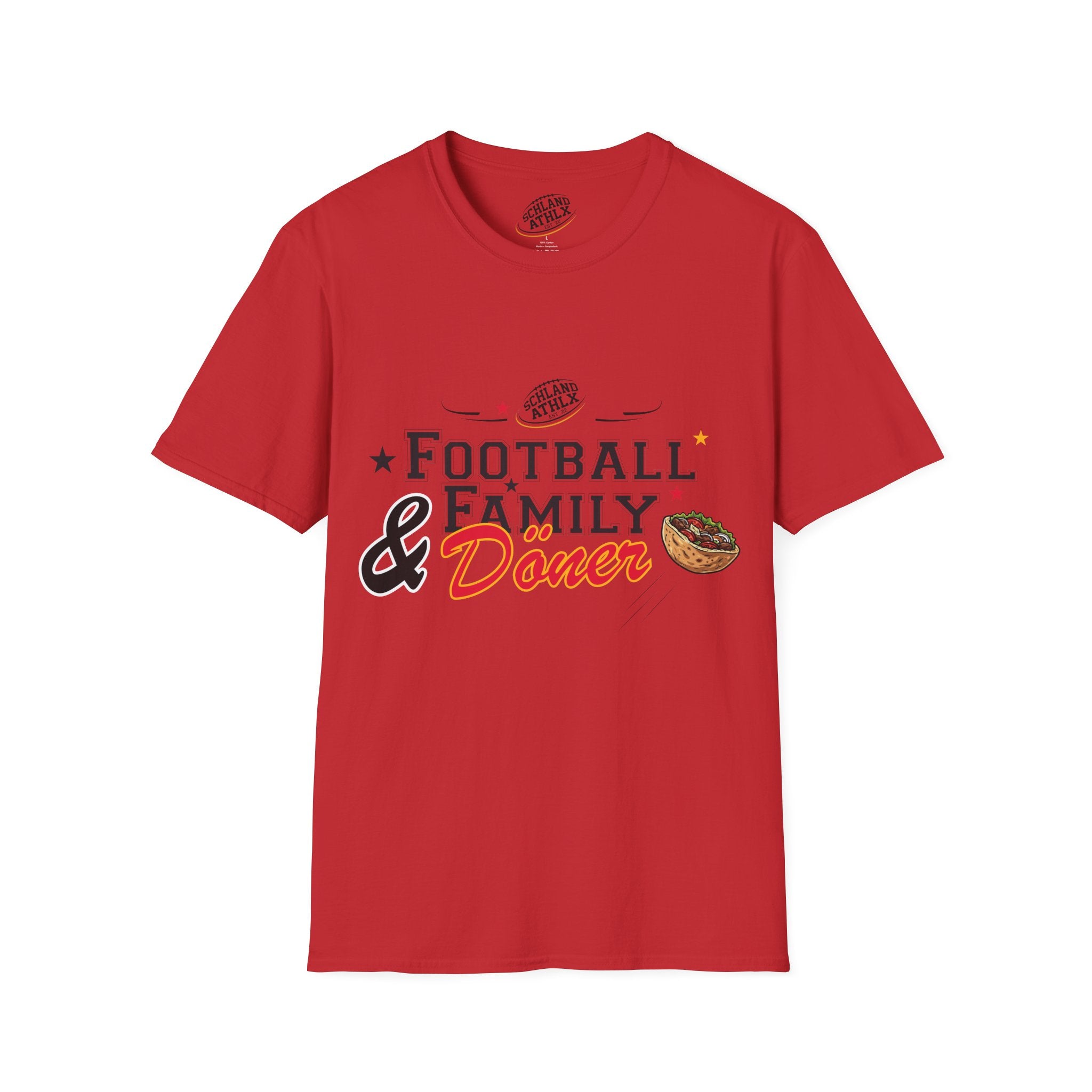 DÖNER LINE - Football and Family - Football T-Shirt