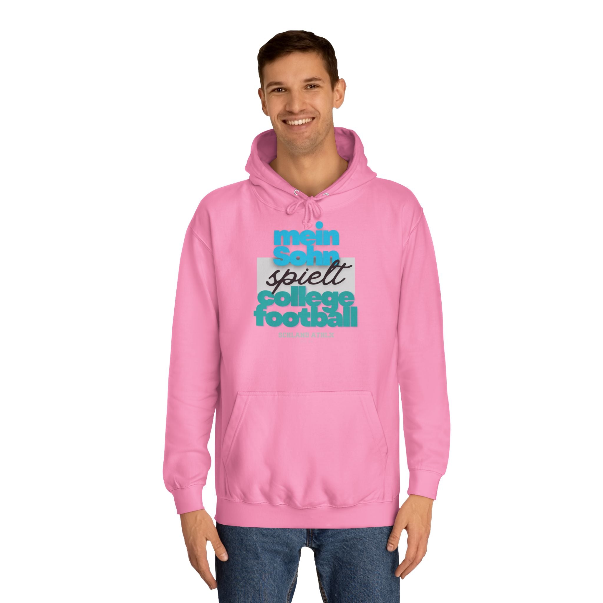 COLLEGE LINE - Mein Sohn spielt ... - Football Hoodie