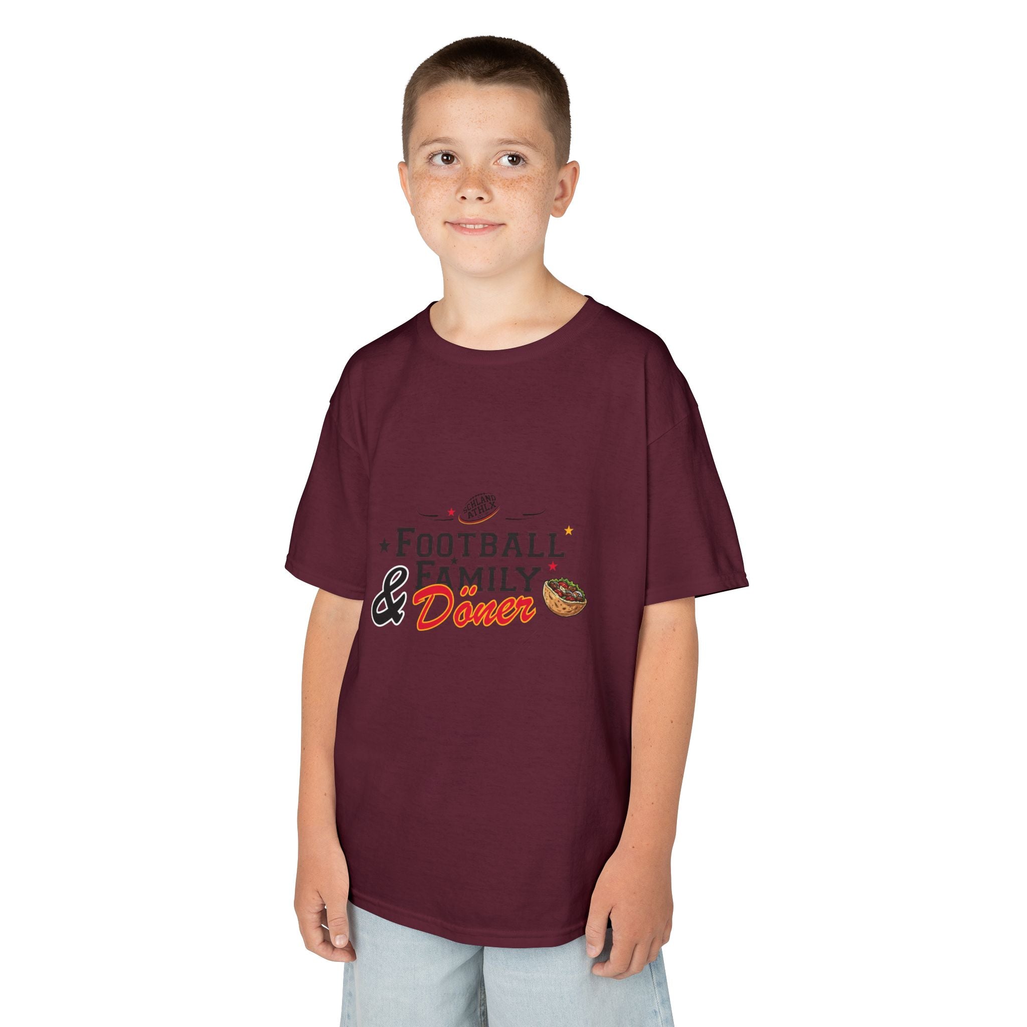 DÖNER LINE - Football and Family - Football T-Shirt Kids
