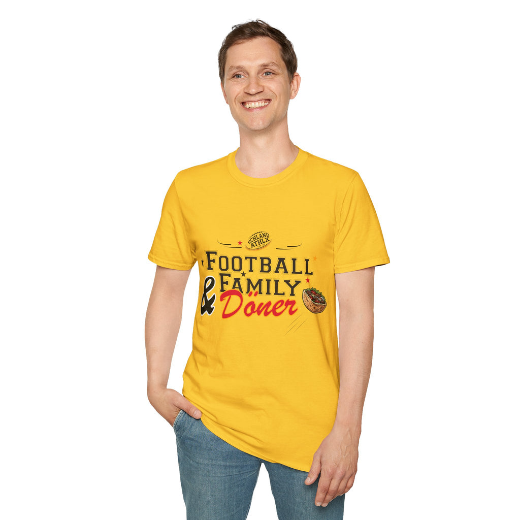 DÖNER LINE - Football and Family - Football T-Shirt
