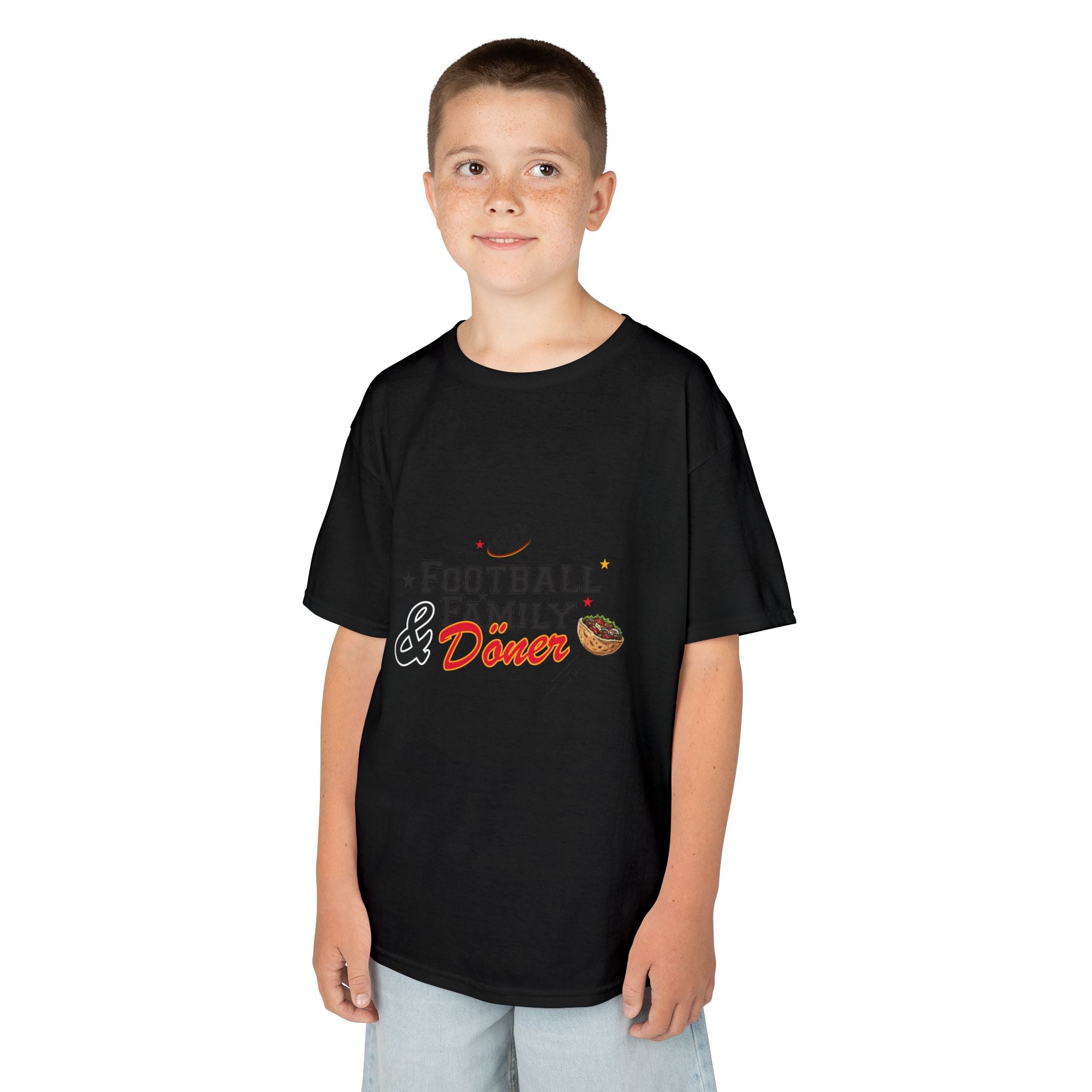 DÖNER LINE - Football and Family - Football T-Shirt Kids