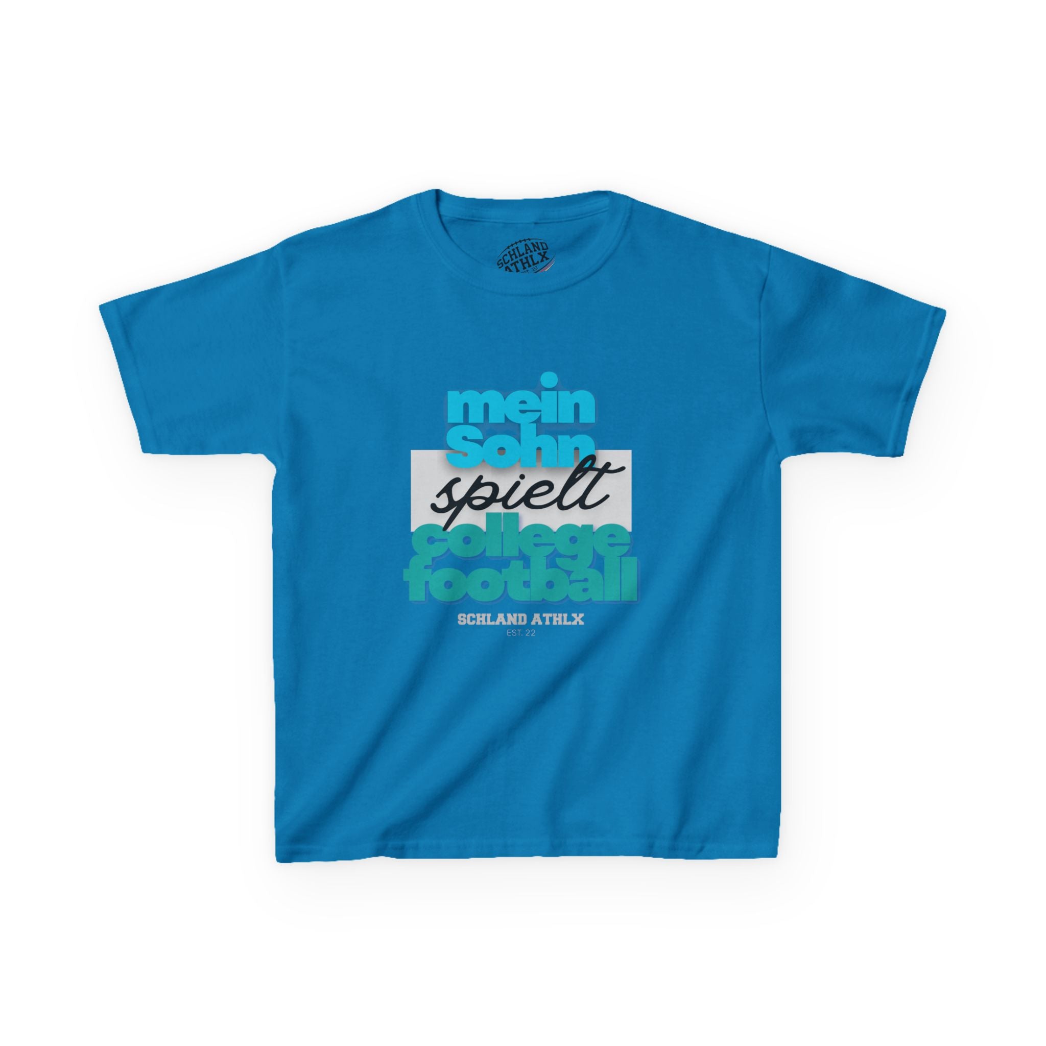COLLEGE LINE - Mein Sohn spielt ... - Football T-Shirt Kids